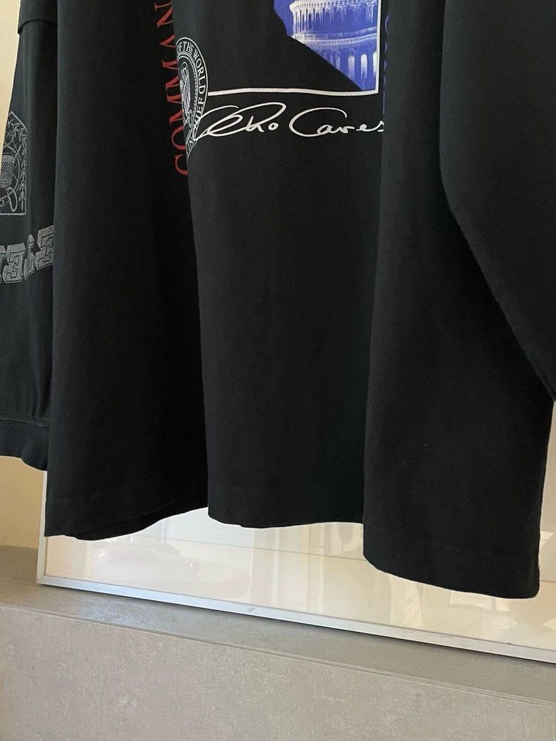 Vetements Vetements Showpiece Anti-War Embroidered Letter Hoodie Size US XS / EU 42 / 0 - 4 Thumbnail