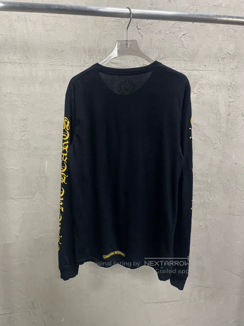 Chrome Hearts CHROME HEARTS Size S Black yellow sword Sanskrit long sleev Size US S / EU 44-46 / 1 - 2 Thumbnail