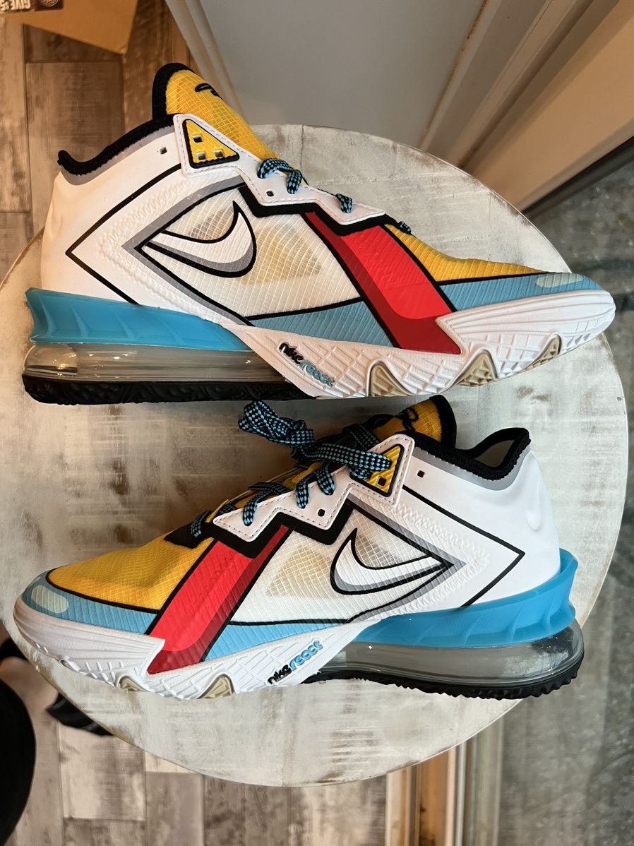 Nike Nike LeBron 18 EP Low Stewie Size 7.5 Size US 7.5 / EU 40-41 - 7 Thumbnail