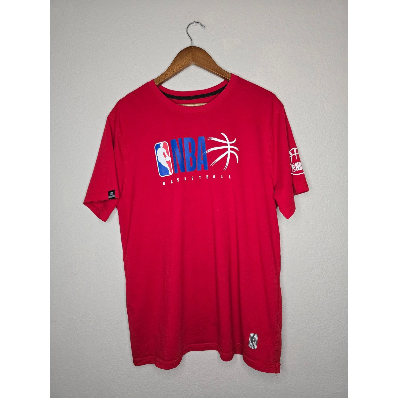 NBA NBA Basketball Shirt Men's XL Red Workout Practice Tee Size US XXL / EU 58 / 5 - 1 Thumbnail