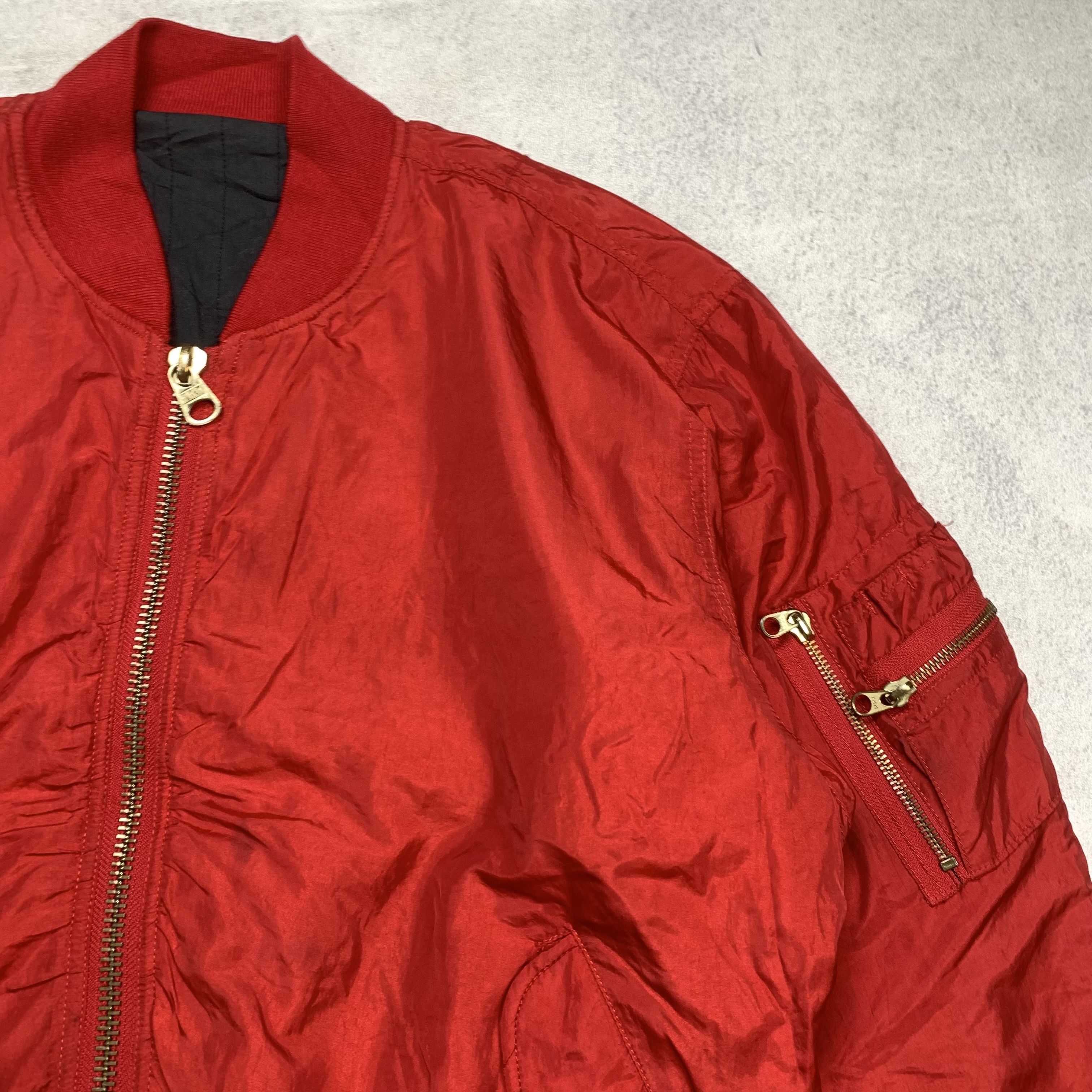 Japanese Brand Vintage Bigi Japan Reversible Bomber Jacket Size US M / EU 48-50 / 2 - 5 Thumbnail