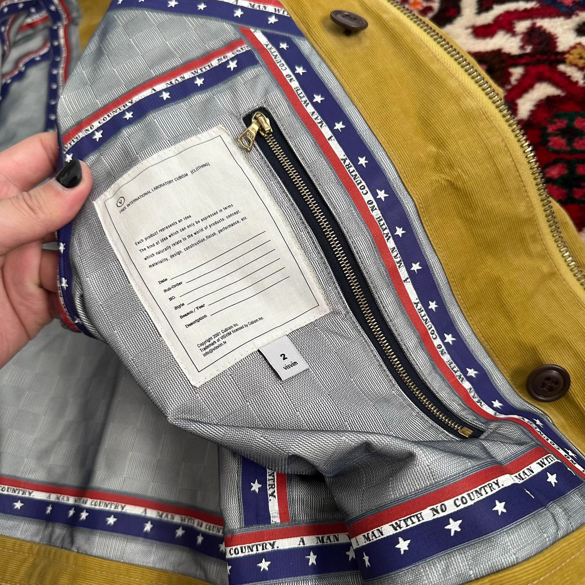 Visvim visvim 13aw gore tex corduroy jacket size 2 Size US M / EU 48-50 / 2 - 8 Thumbnail