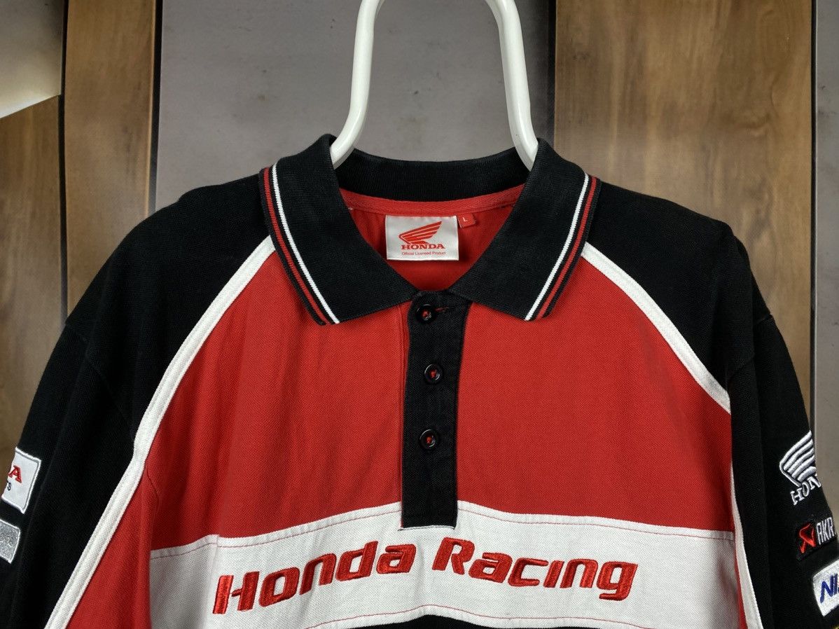 Honda 🏁Vintage Polo T-Shiry Honda Racing Official Licensed Tee🏁 Size US L / EU 52-54 / 3 - 7 Thumbnail
