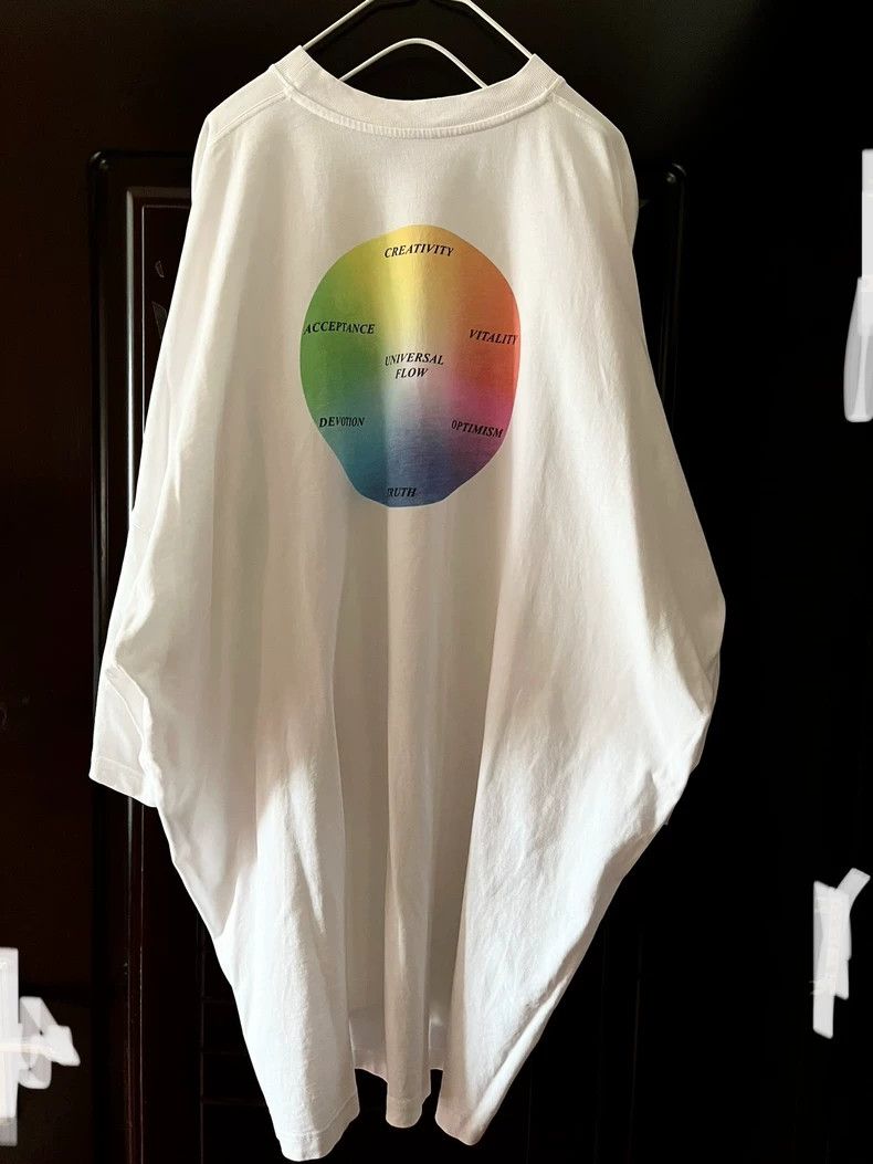 Balenciaga Balenciaga Palette Logo Long T-Shirt Size US XS / EU 42 / 0 - 1 Thumbnail