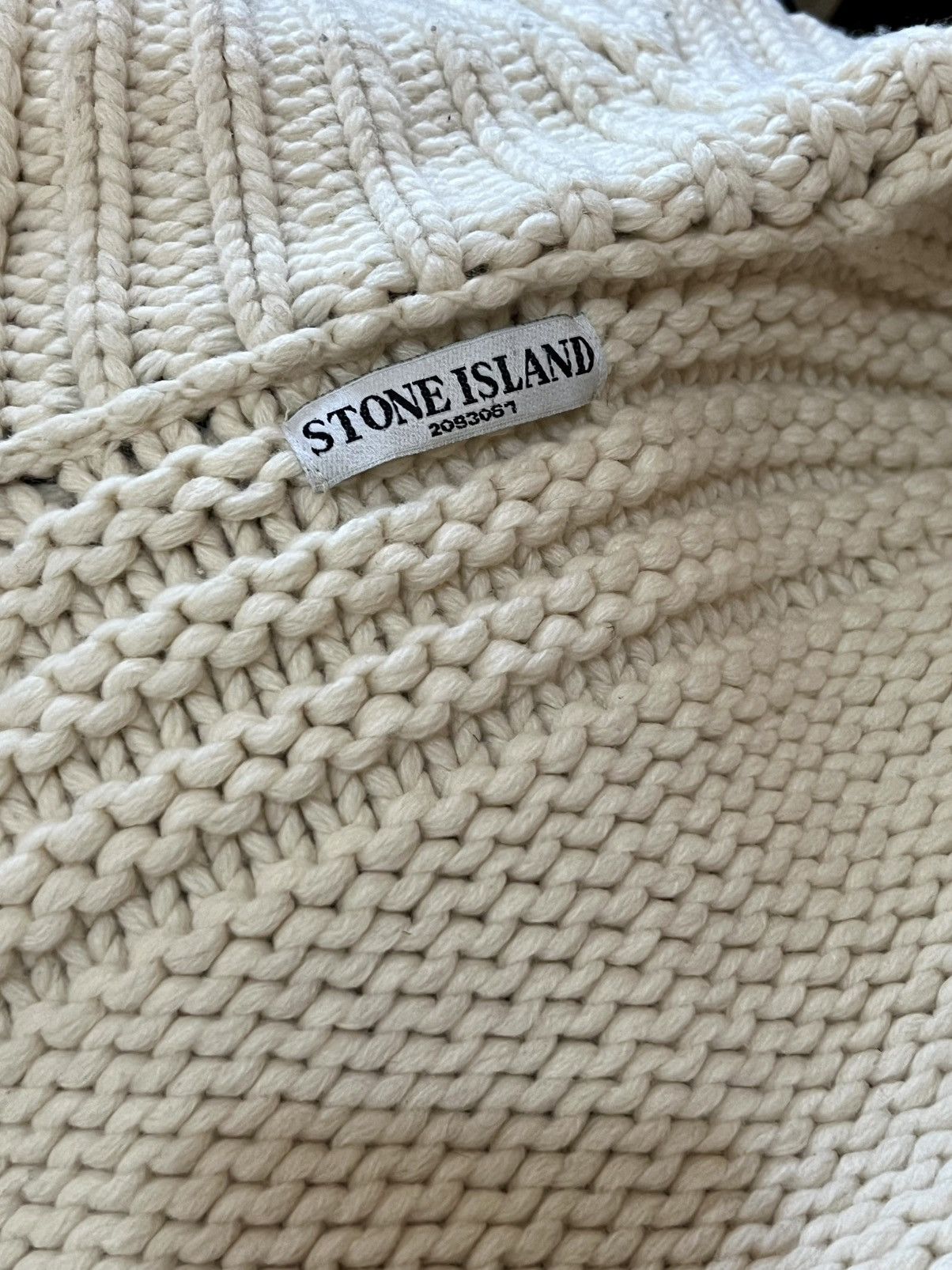 Stone Island 100% Coarse Wool, Stone Island Sheepskin Jacket, tg.L Size US XL / EU 56 / 4 - 4 Thumbnail