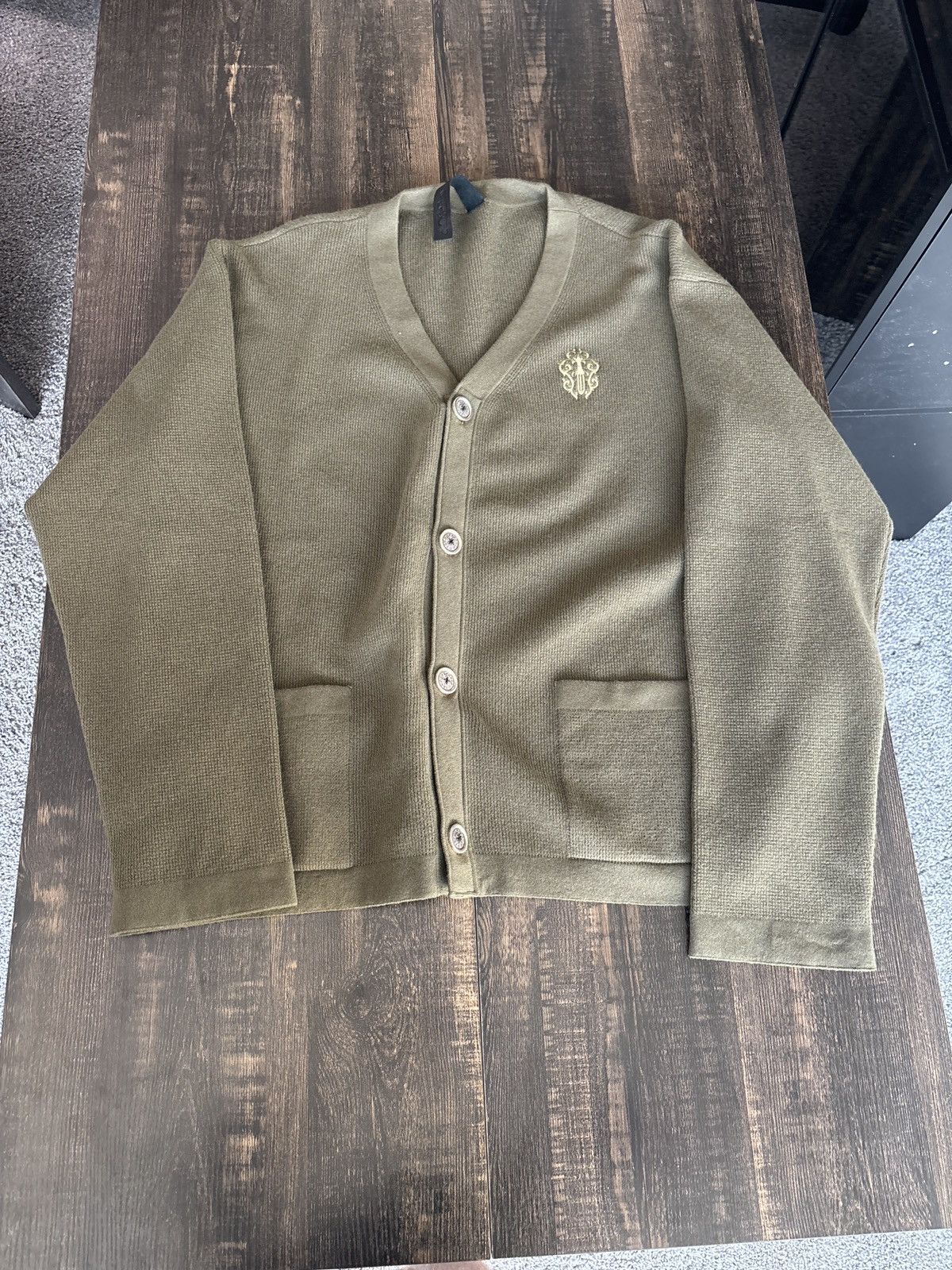 Chrome Hearts Chrome Hearts Cashmere Cardigan | Grailed