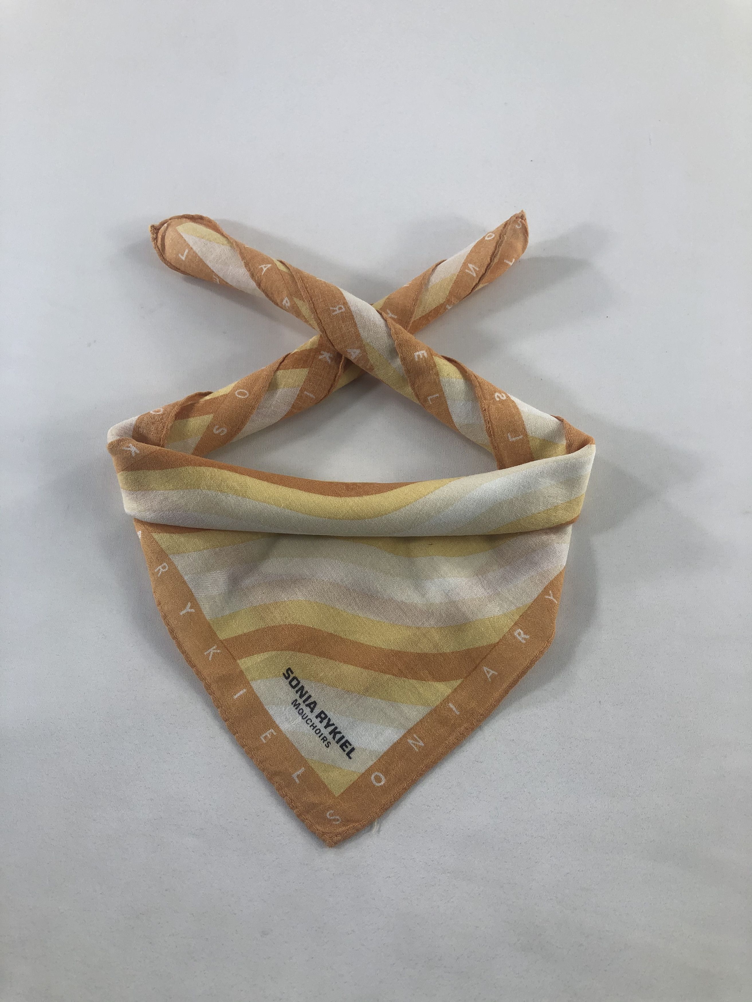 Sonia Rykiel × Vintage Sonia Rykiel Mouchoirs Handkerchief / Bandana / Neckerchief Size ONE SIZE - 1 Thumbnail