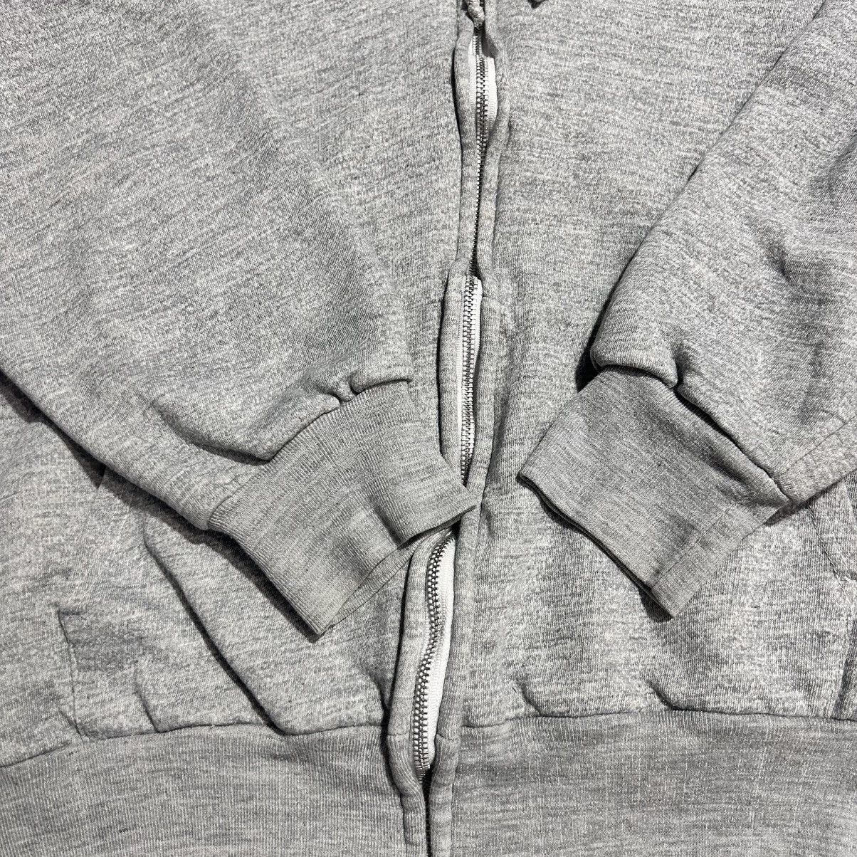 Vintage THERMAL ZIP UP HOODIE VINTAGE 1960’s Size US XL / EU 56 / 4 - 2 Thumbnail