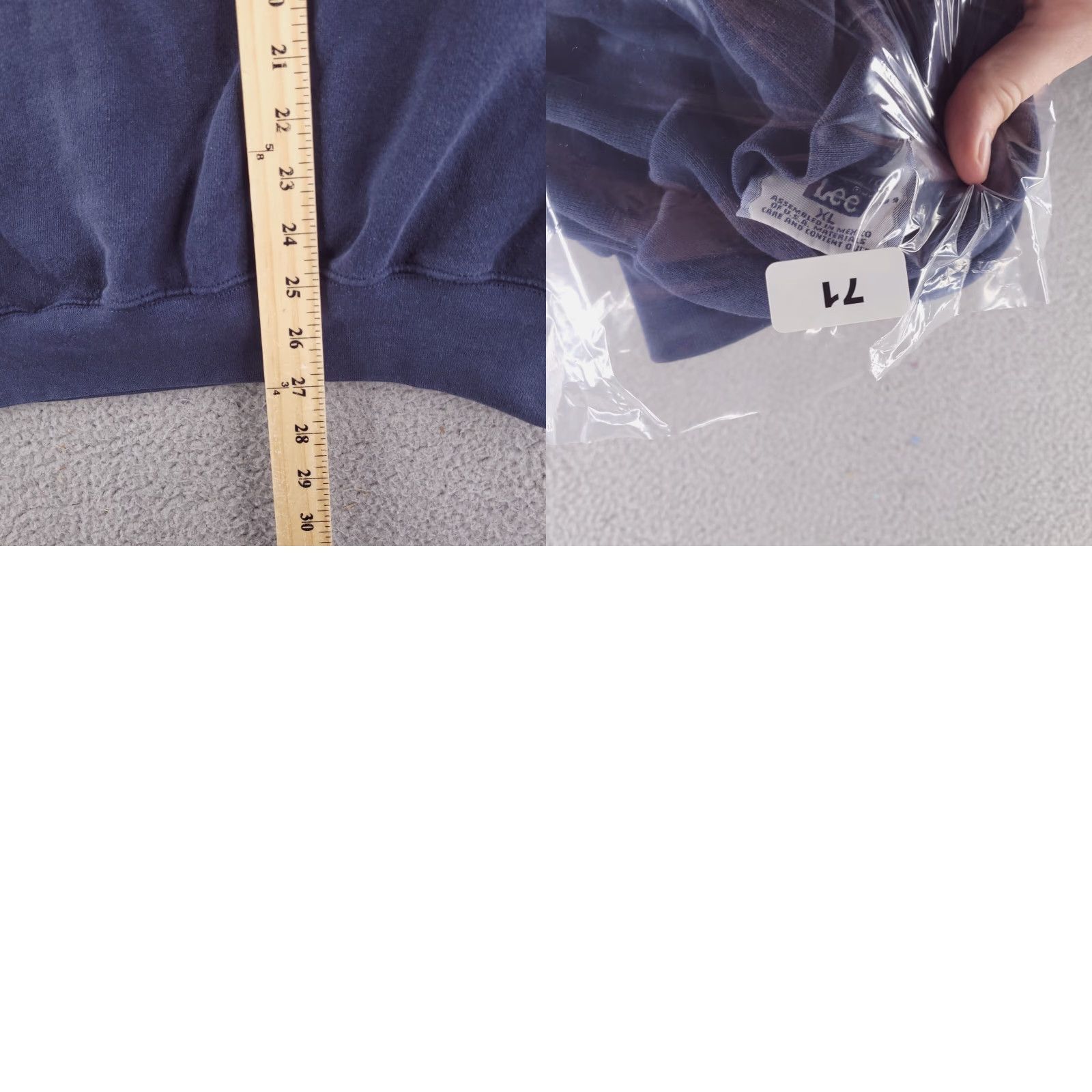 Lee VINTAGE Lee Sweatshirt Mens XL Blue Heavyweight Crewneck ODU Old Dominion Size US XL / EU 56 / 4 - 8 Thumbnail