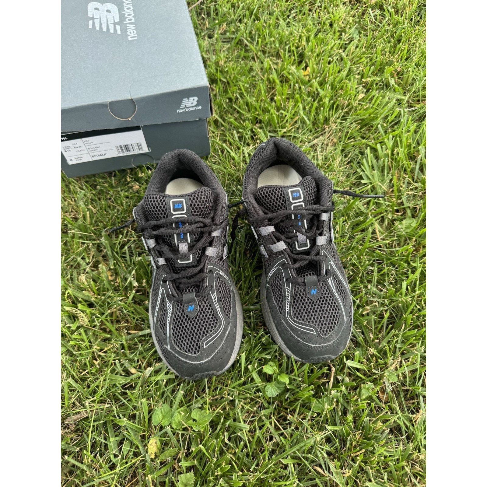 New Balance New Balance 1906r Black Blue Size 6.5 Men’s / 8 Women’s Size US 6.5 / EU 39-40 - 3 Thumbnail