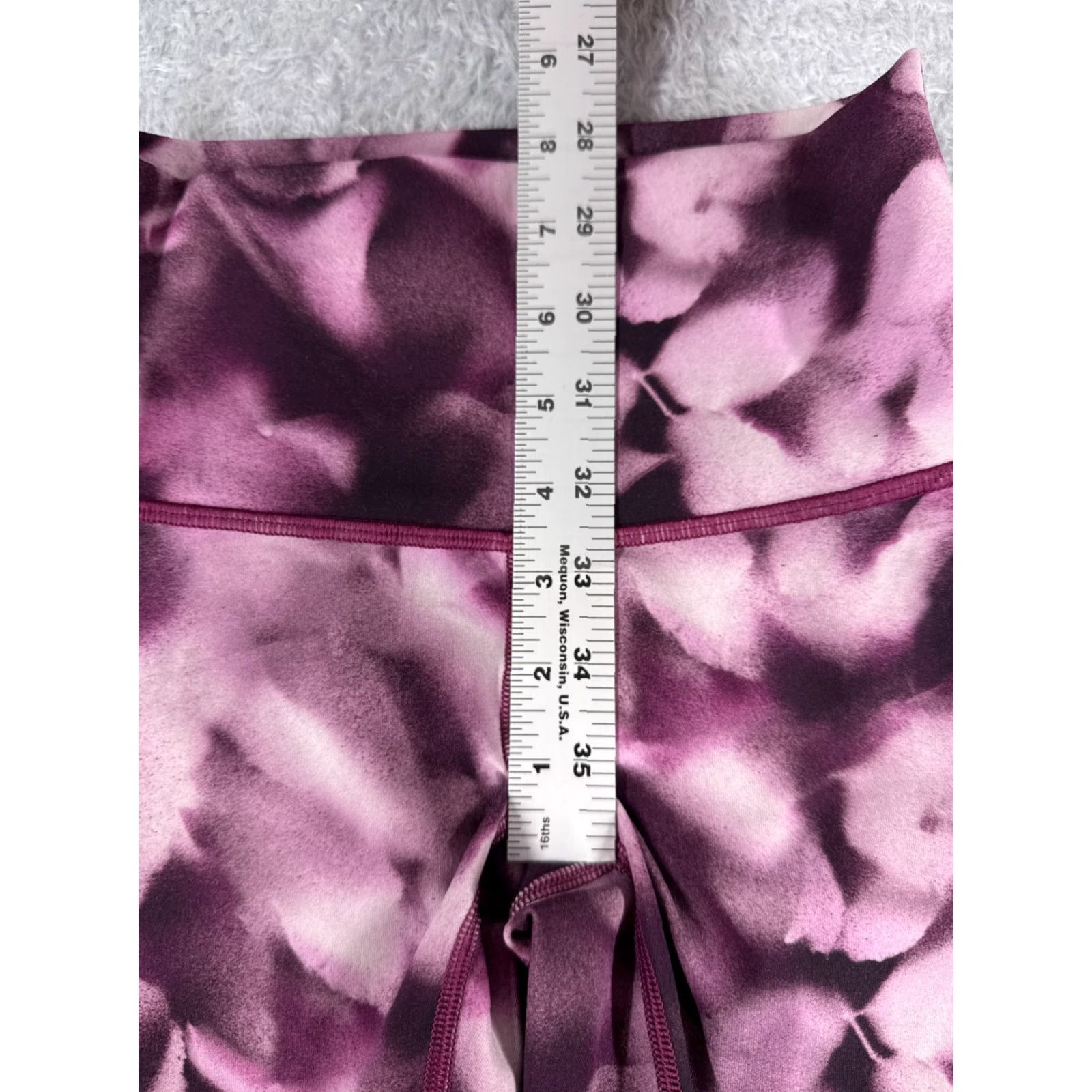Lululemon Lululemon Pants Women 2 Pink Wunder Under Hi-Rise 7/8 Tight 25" Luxtreme W5AOVS Cropped Pockets Zip Pocket Yoga Luxtreme Womens 23 in Inseam Size 26" / US 2 / IT 38 - 7 Thumbnail