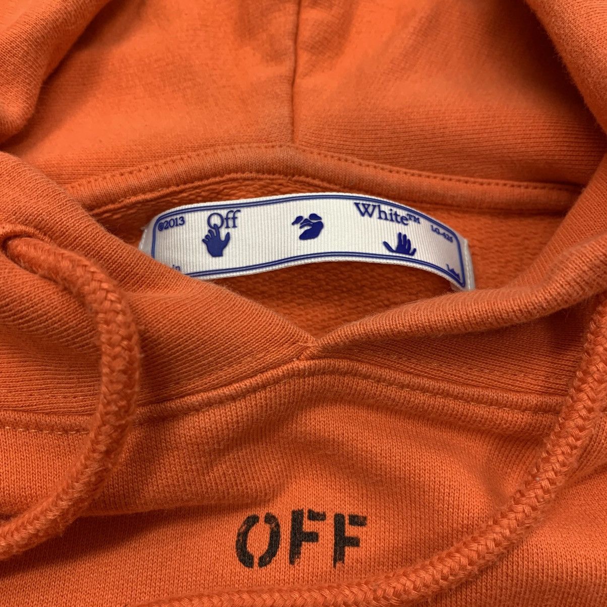 Off-White Off White Medium Hoodie Stencil Arrows Orange Hoodie Virgil Size US M / EU 48-50 / 2 - 4 Thumbnail