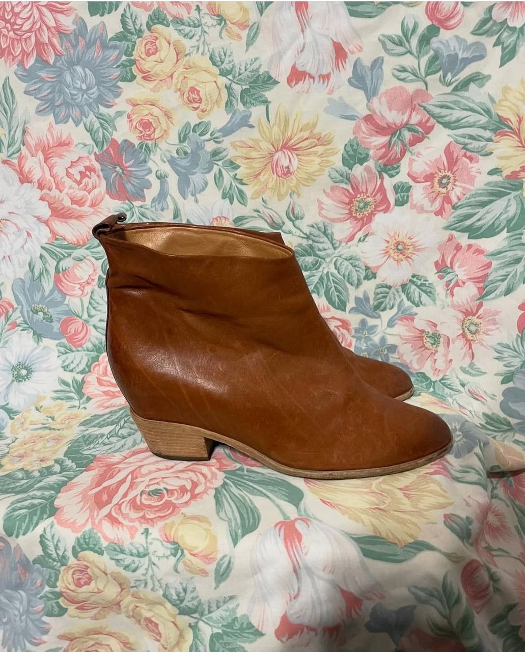 Maison Margiela Maison Margiela Leather Hidden Wedge Ankle Boots - Size 41 Size US 8 / IT 38 - 11 Thumbnail