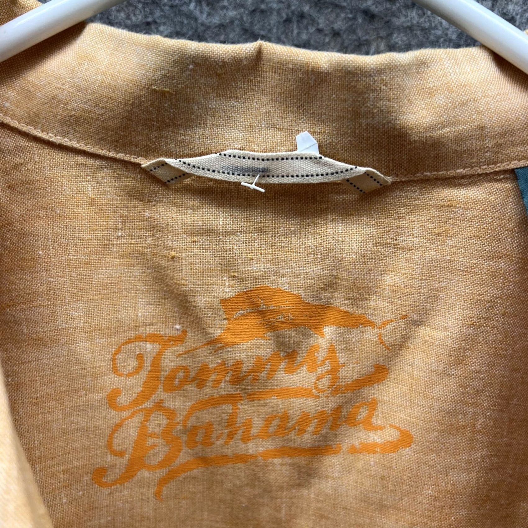 Tommy Bahama VINTAGE? Tommy Bahama Shirt Men XL Orange Casual Button Down Linen Relax XL Size US XL / EU 56 / 4 - 5 Thumbnail