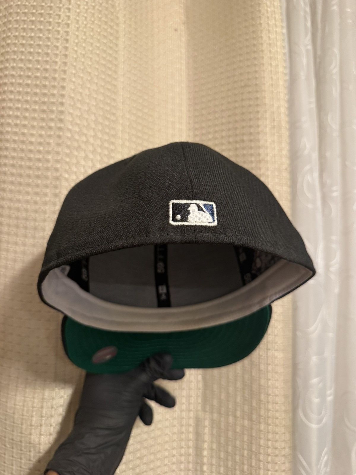 New Era New Era Black St.Louis Cardinals Fitted Hat Size 71/8 Size ONE SIZE - 4 Thumbnail
