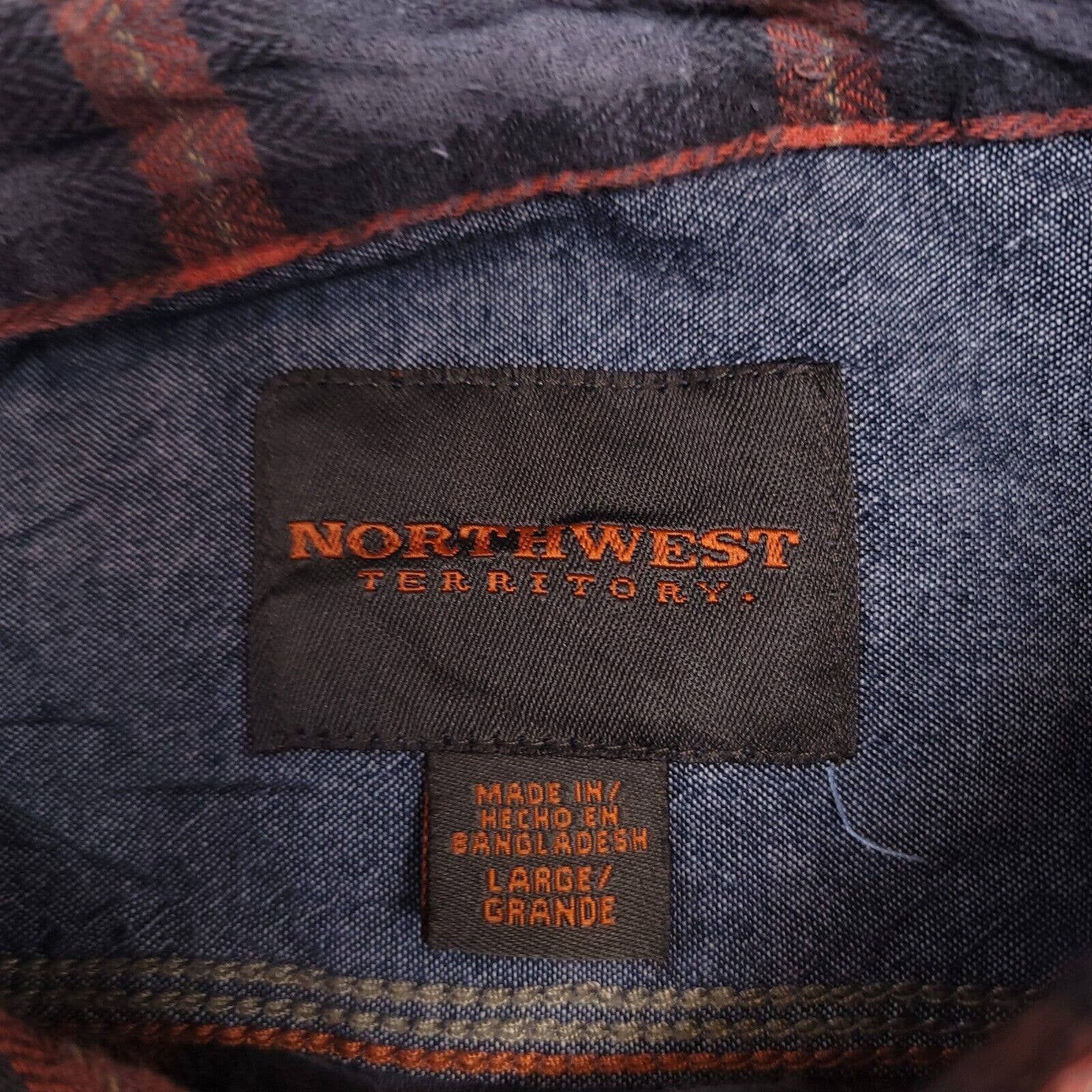 Northwest Territory Northwest Territory Tartan Flannel Shirt Mens Size L Gray Size US L / EU 52-54 / 3 - 3 Thumbnail