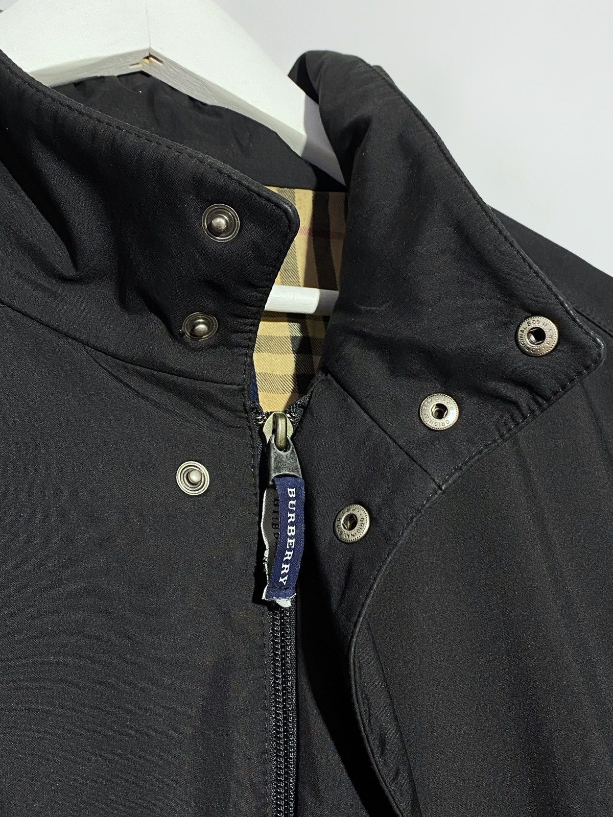 Burberry Burberry London Check Lined Black Coat Jacket Size US M / EU 48-50 / 2 - 11 Thumbnail