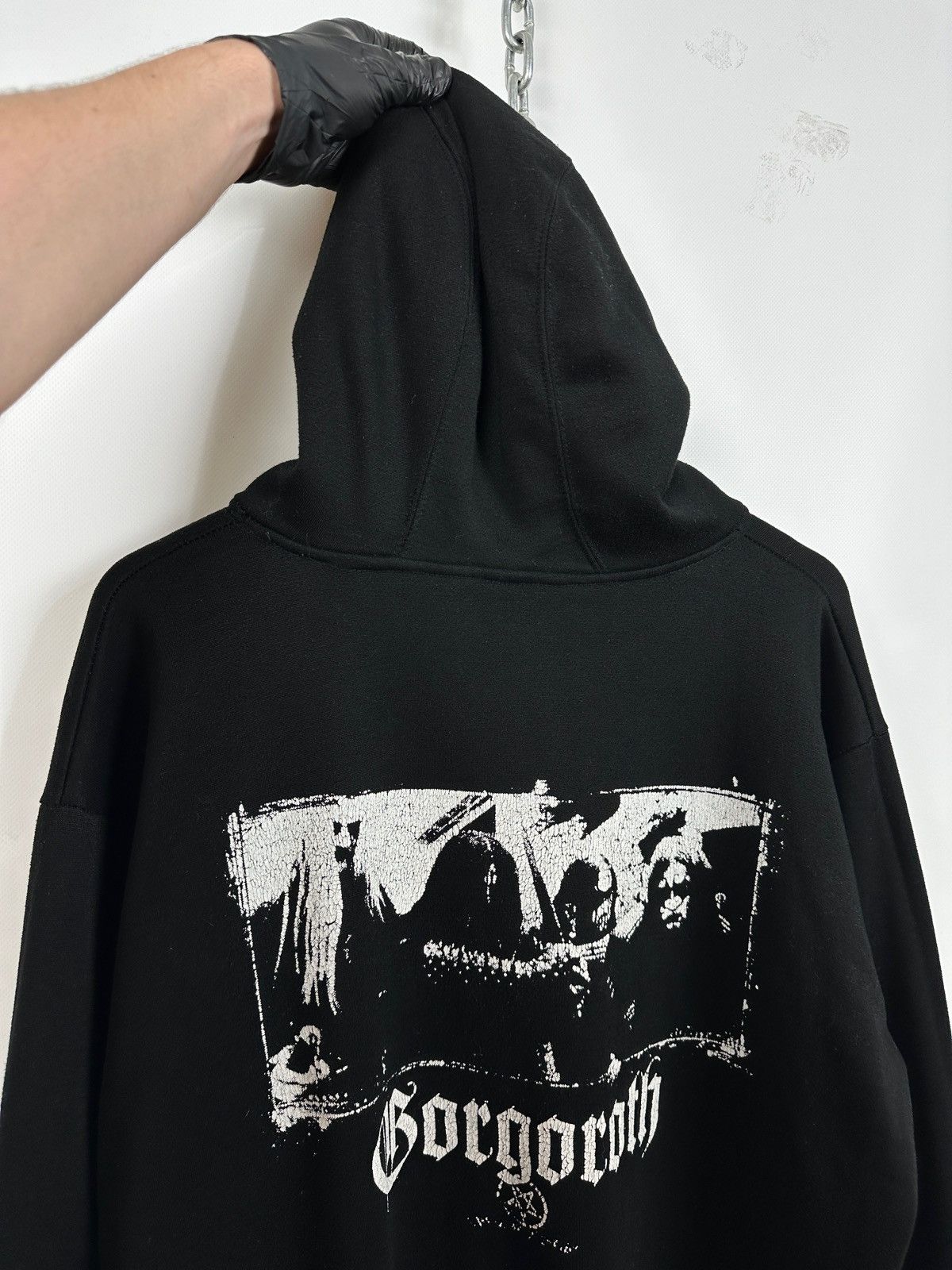 Band Tees Vintage Gorgoroth Antichrist Very Rare Black Metal Hoodie Size US XL / EU 56 / 4 - 19 Thumbnail