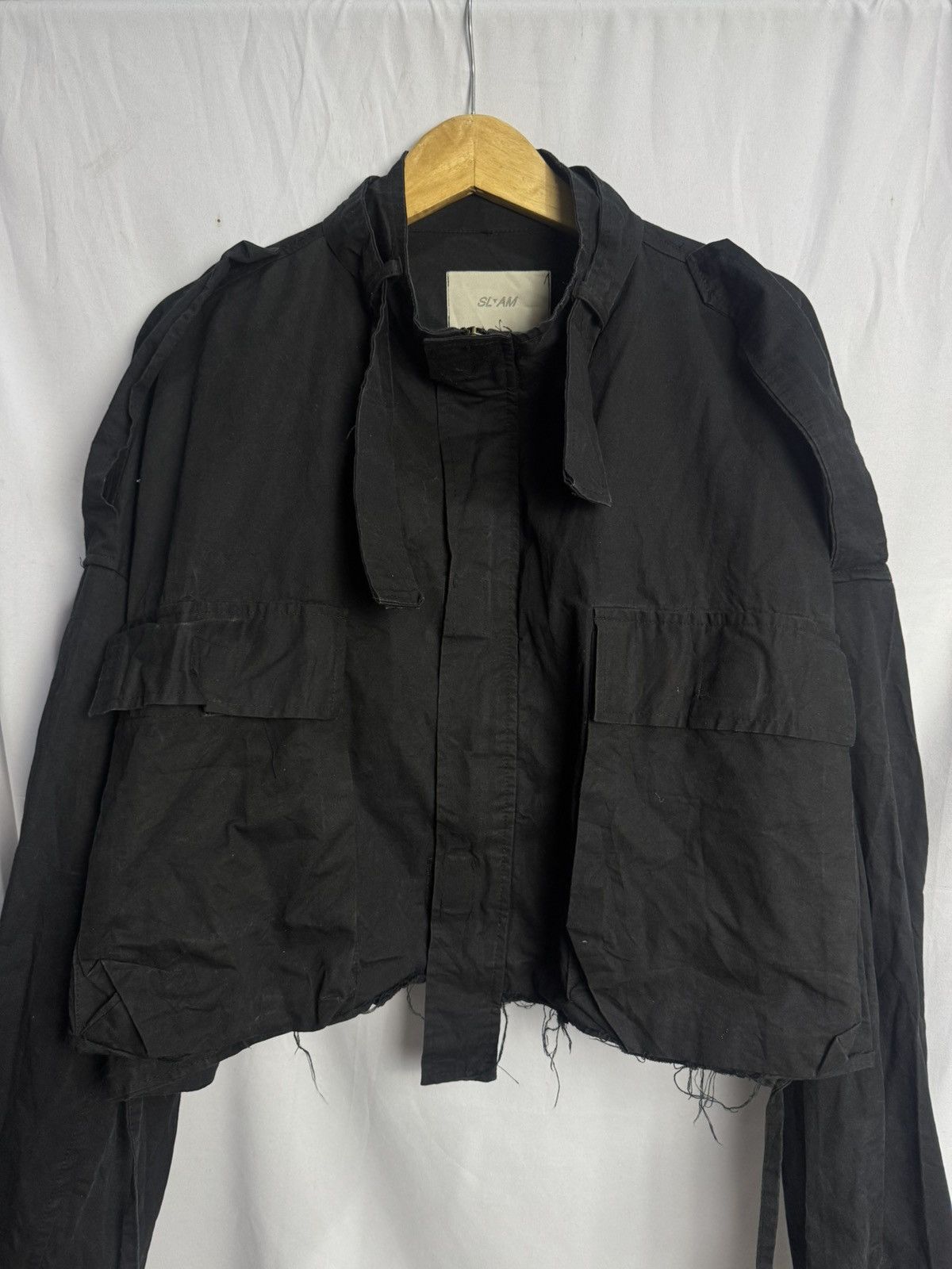 20471120 Croped Oversize Slam Jacket Beauty Beast Japanese Styled Size US M / EU 48-50 / 2 - 2 Thumbnail