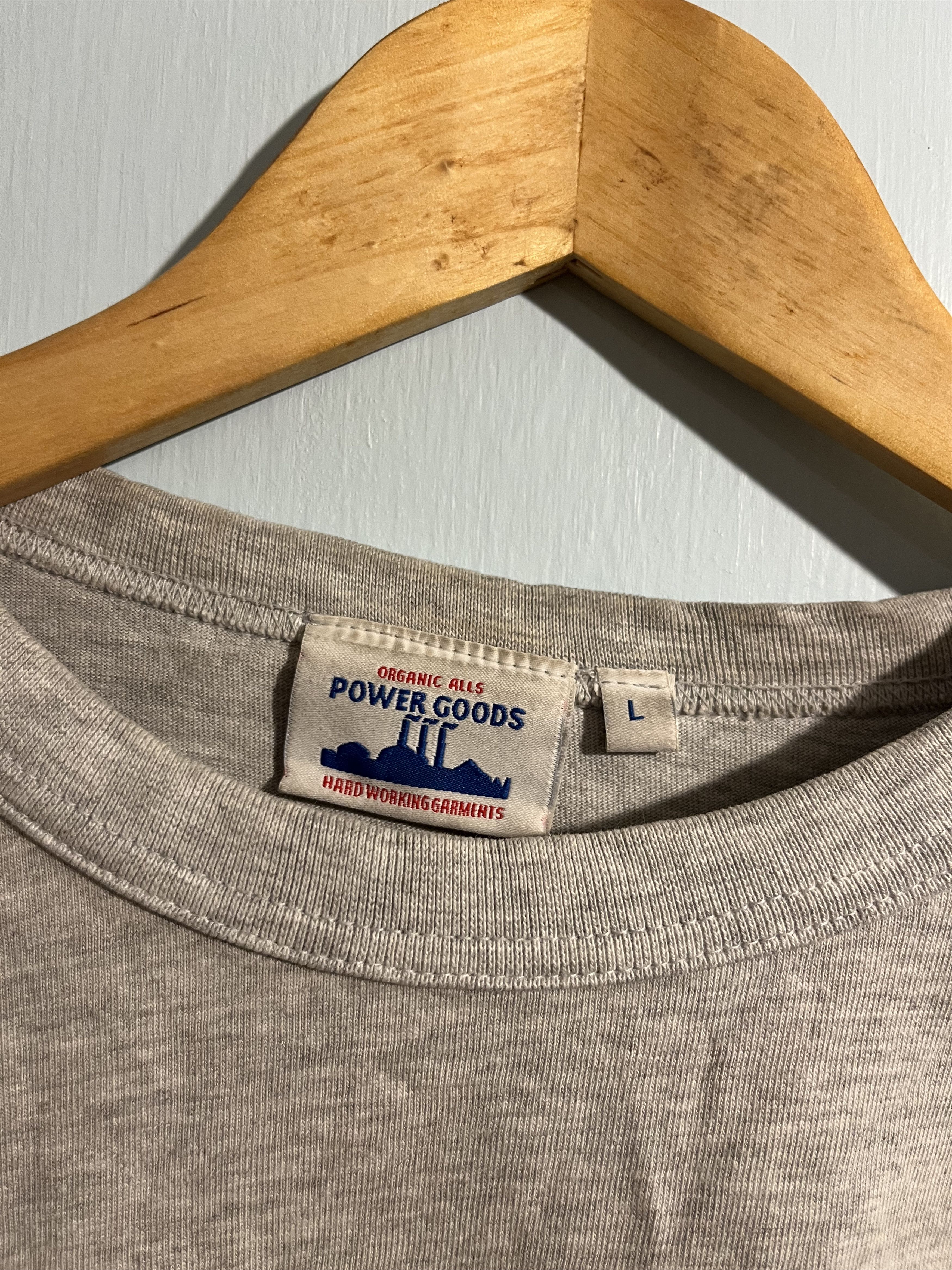 Other Power Goods Super Weight T-Shirt - Heather Grey Size US L / EU 52-54 / 3 - 3 Thumbnail