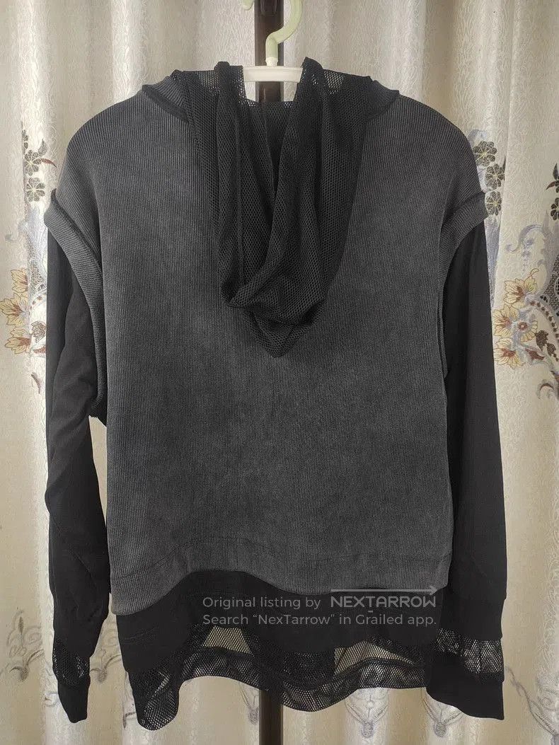 Givenchy Givenchy Black Layered Hooded Sweatshirt . Size US S / EU 44-46 / 1 - 2 Thumbnail