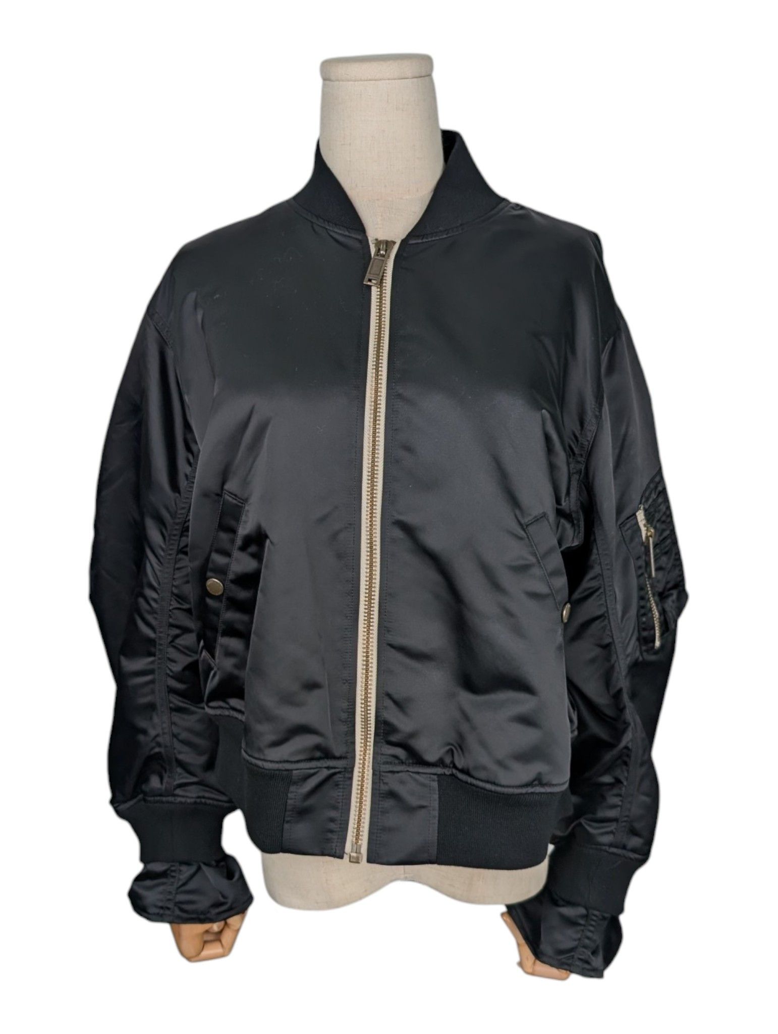 Christian Dada Christian Dada Deconstructed MA-1 Bomber Jacket Size XS / US 0-2 / IT 36-38 - 1 Thumbnail