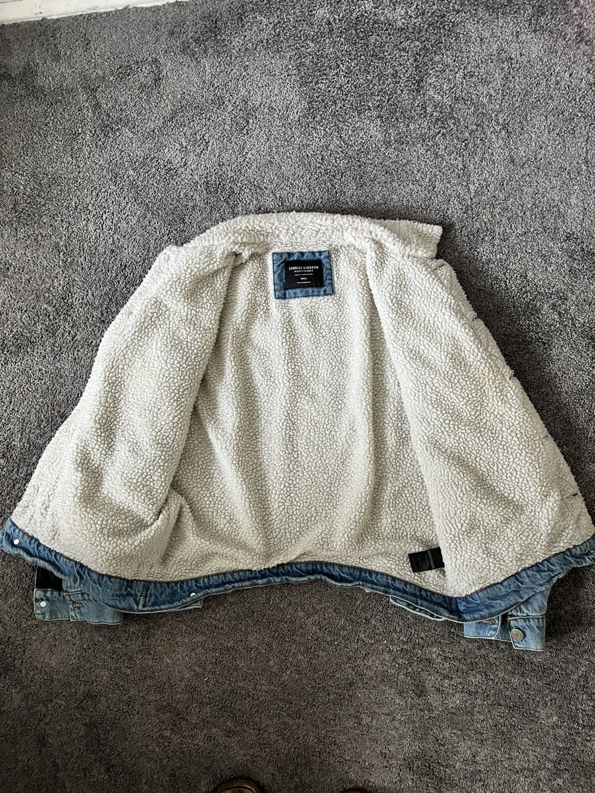 Other Sunrise Kingdom men's denim sherpa jacket Size US S / EU 44-46 / 1 - 5 Thumbnail