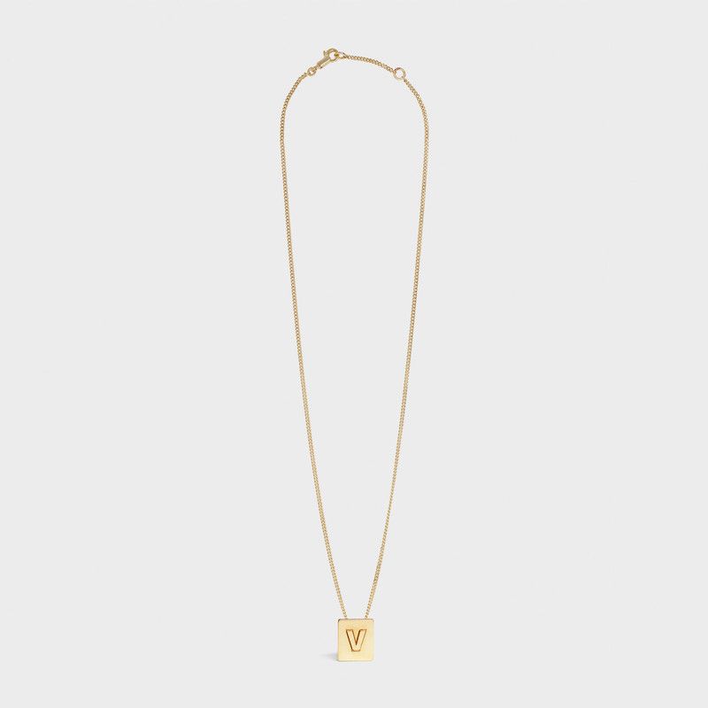 Celine o1w1db10526 46N0V6 Size : OS / Necklace in Gold Size ONE SIZE - 2 Thumbnail