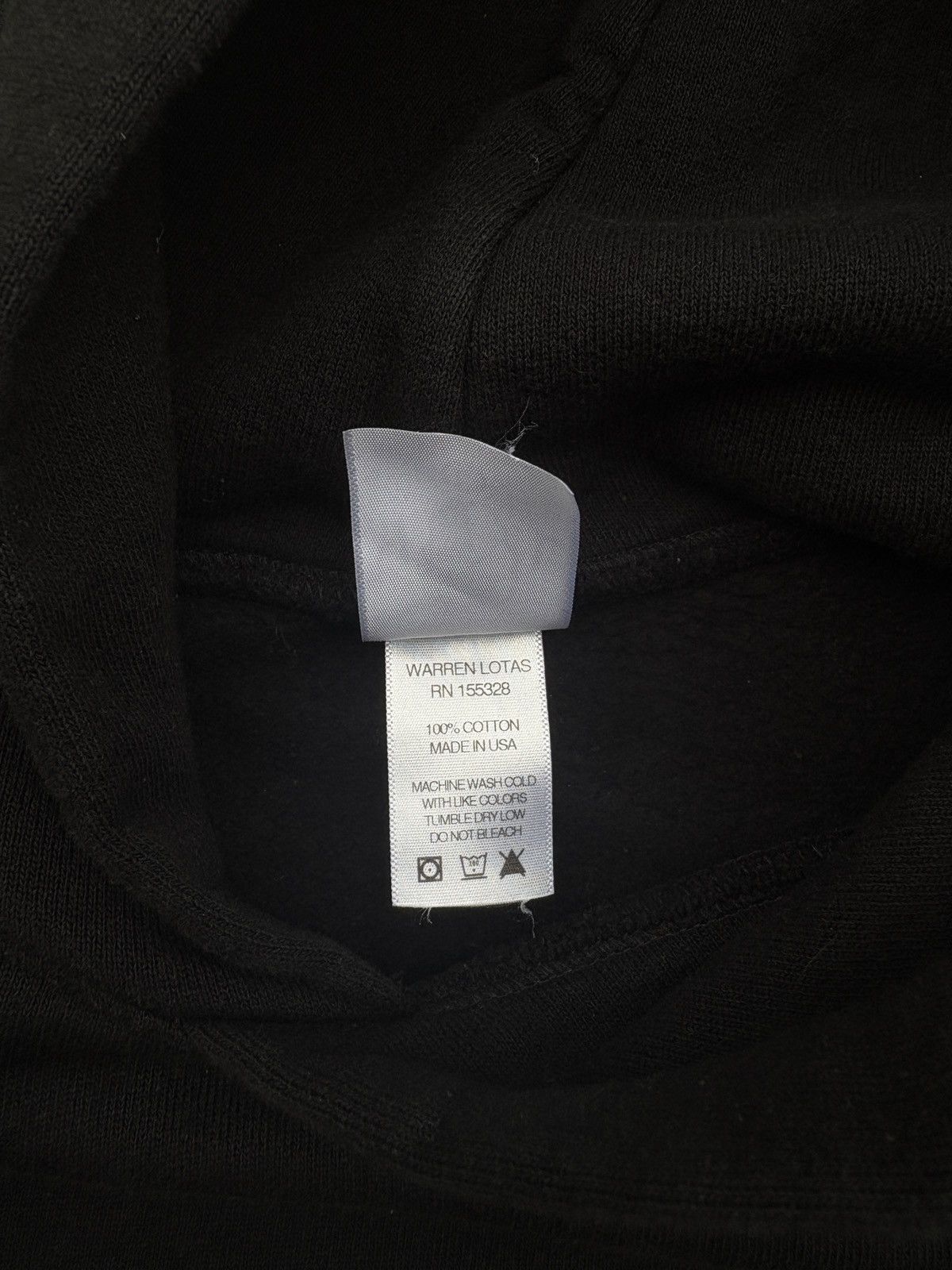 Warren Lotas 2020 Warren Lotas “Vs. The World” Black Hoodie Size L Size US L / EU 52-54 / 3 - 9 Thumbnail