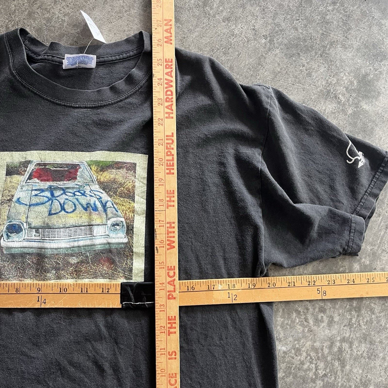 Hanes Vintage 2001 3 Doors Down Band Tshirt Mens Large North Ameri Size US L / EU 52-54 / 3 - 8 Thumbnail