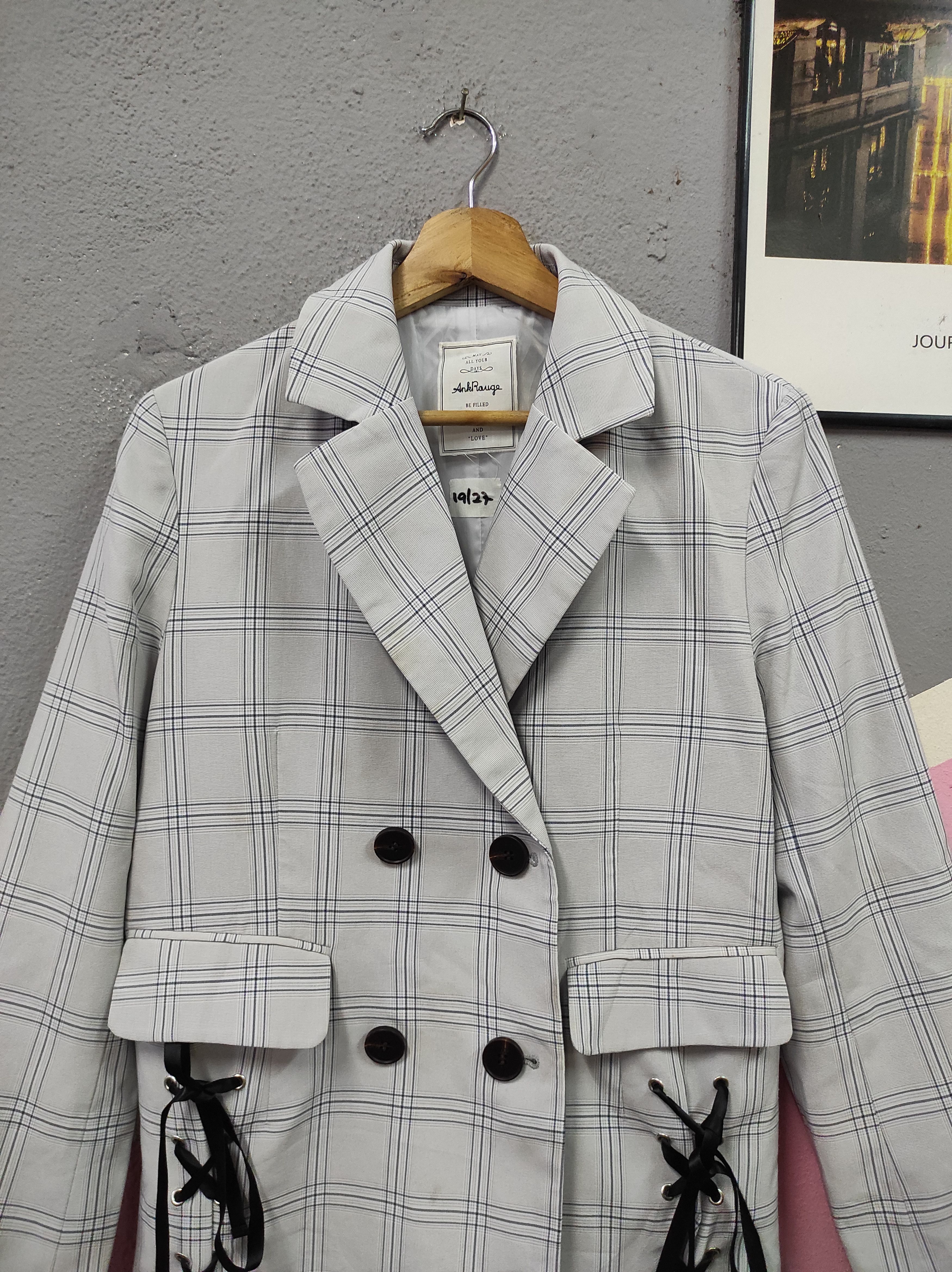 Other ANK ROUGE PLAID BLAZER Size M / US 6-8 / IT 42-44 - 2 Thumbnail