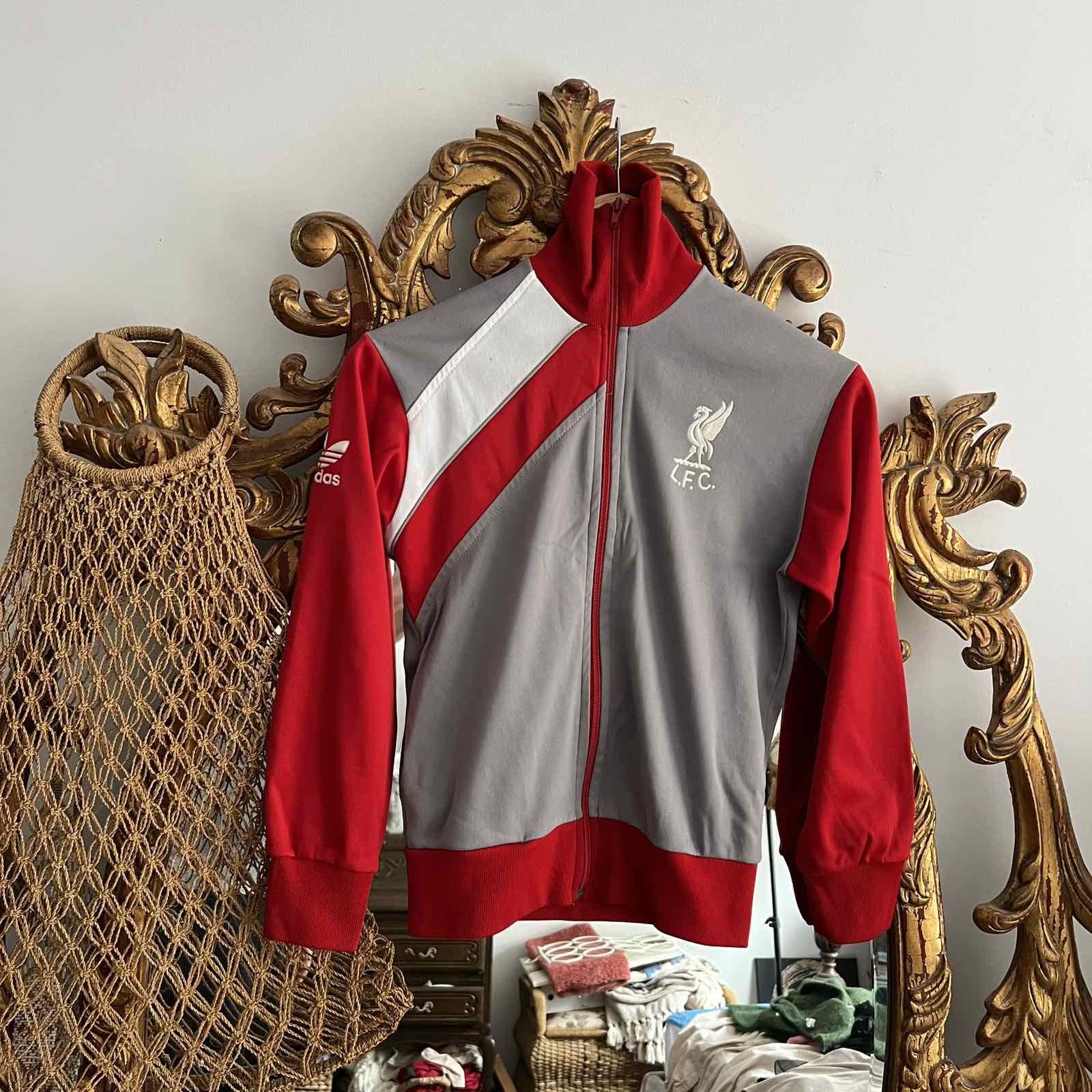 Adidas × Vintage Adidas Liverpool vintage zip light jacket 80s Sz XXS Size US XXS / EU 40 - 1 Thumbnail