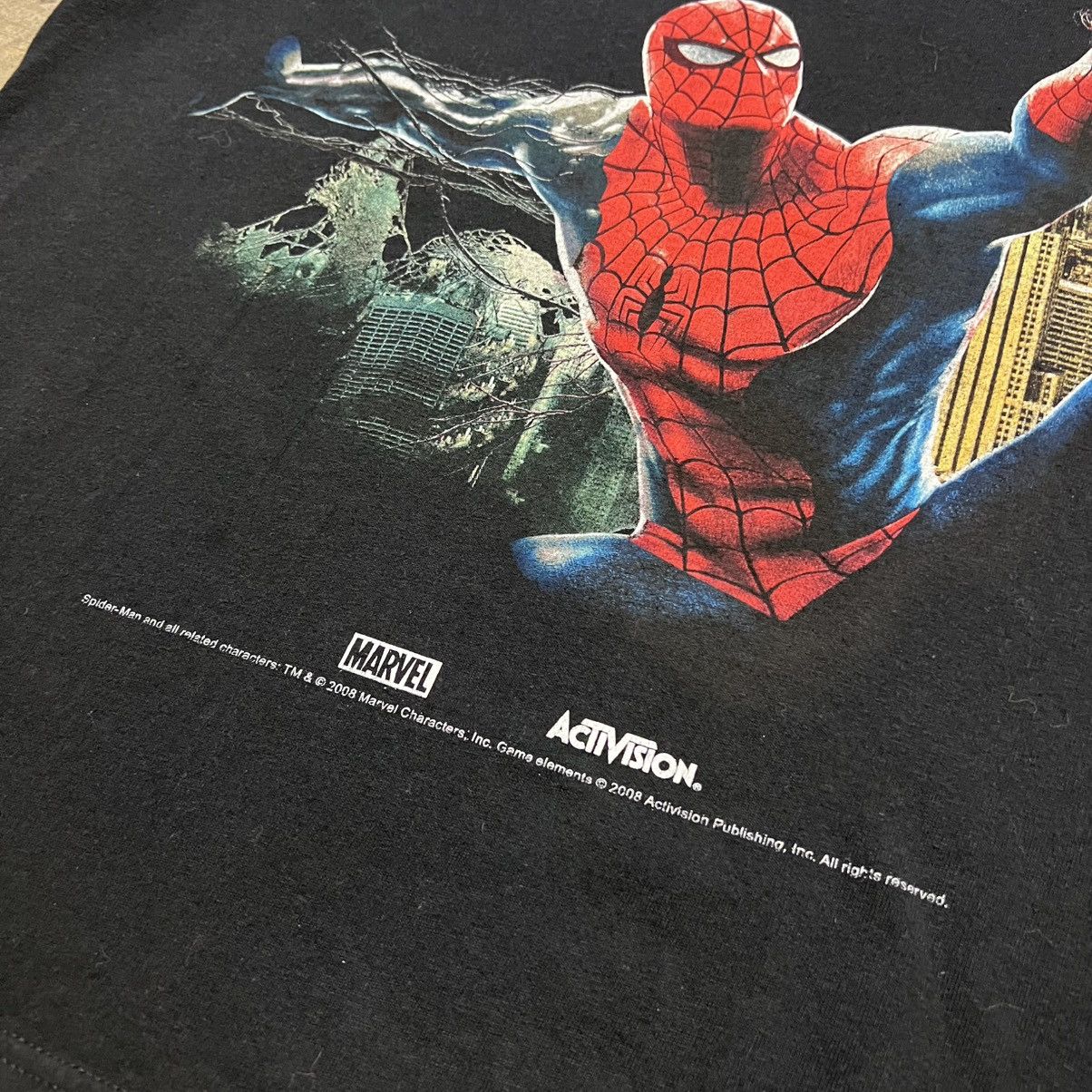 Marvel Comics Vintage Spider Man Web of Shadows T shirt Activision Y2K Size US XL / EU 56 / 4 - 8 Thumbnail