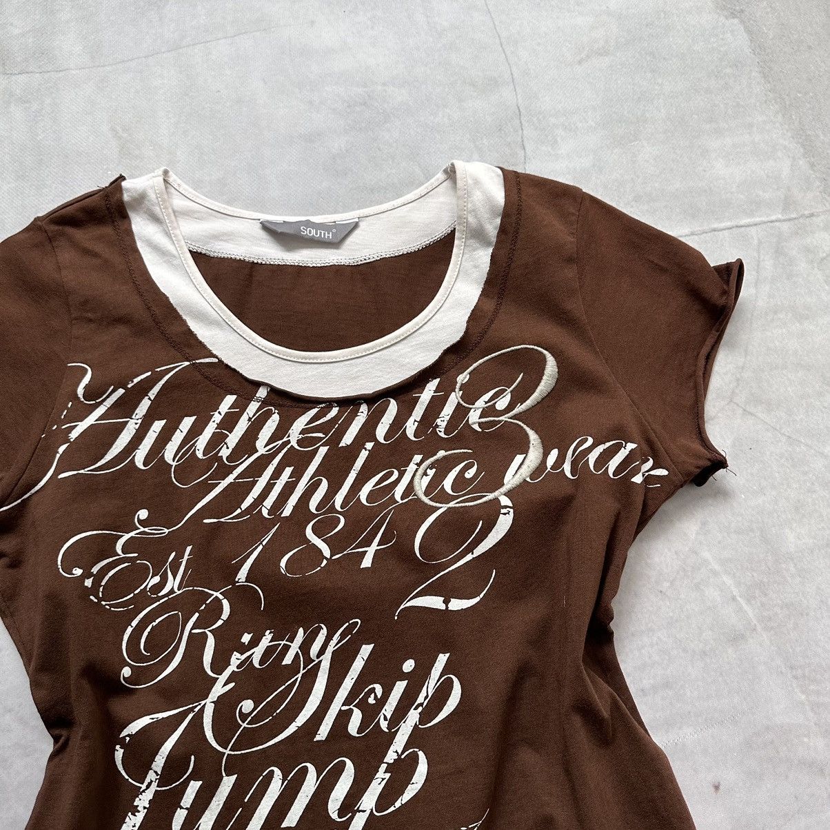 Hysteric Glamour × Undercover Japan Poem T Shirt Double Layered Cop Copine Style Size M / US 6-8 / IT 42-44 - 5 Thumbnail