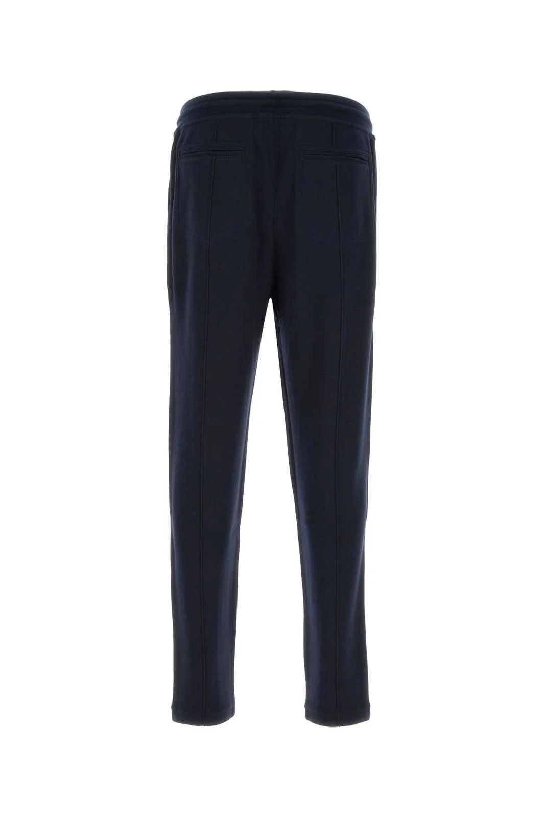 Brunello Cucinelli o1w1db10326 Elastic Drawstring Waist Pants in Black Size US 32 / EU 48 - 2 Thumbnail