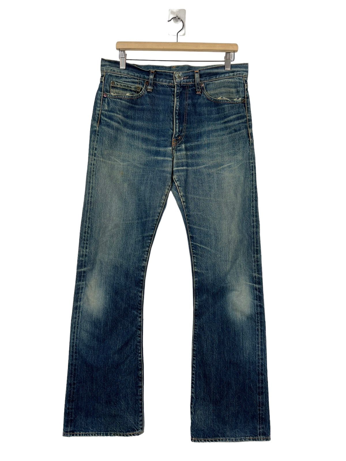 Kapital 🔥 KAPITAL DYED BROKEN DISTRESSED DENIM Size US 34 / EU 50 - 1 Thumbnail