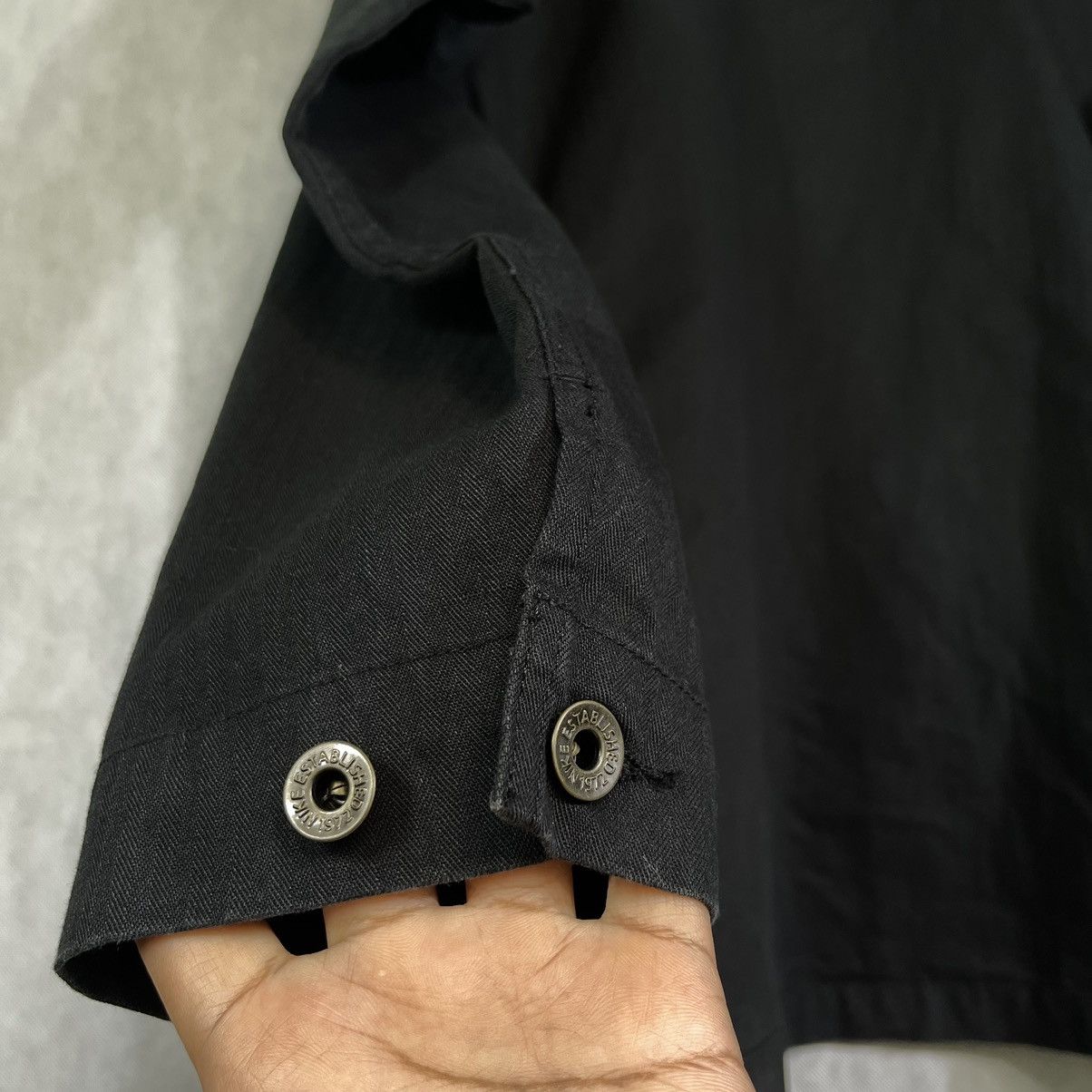 Vintage Rare! Vintage Nike Est. 1972 Herringbone Chore Jacket Size US L / EU 52-54 / 3 - 10 Thumbnail