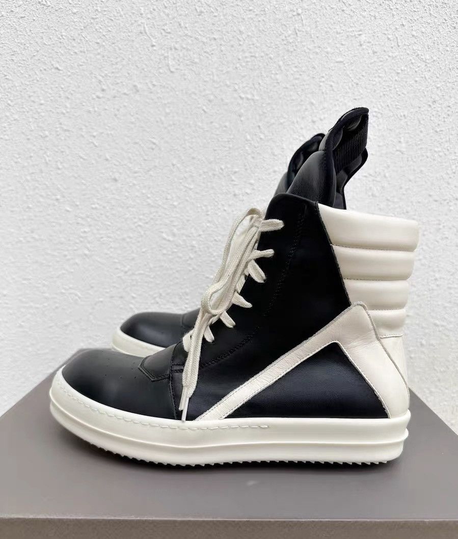 Rick Owens Rick Owens high-top sneakers (black/white) Size US 7 / EU 40 - 5 Thumbnail