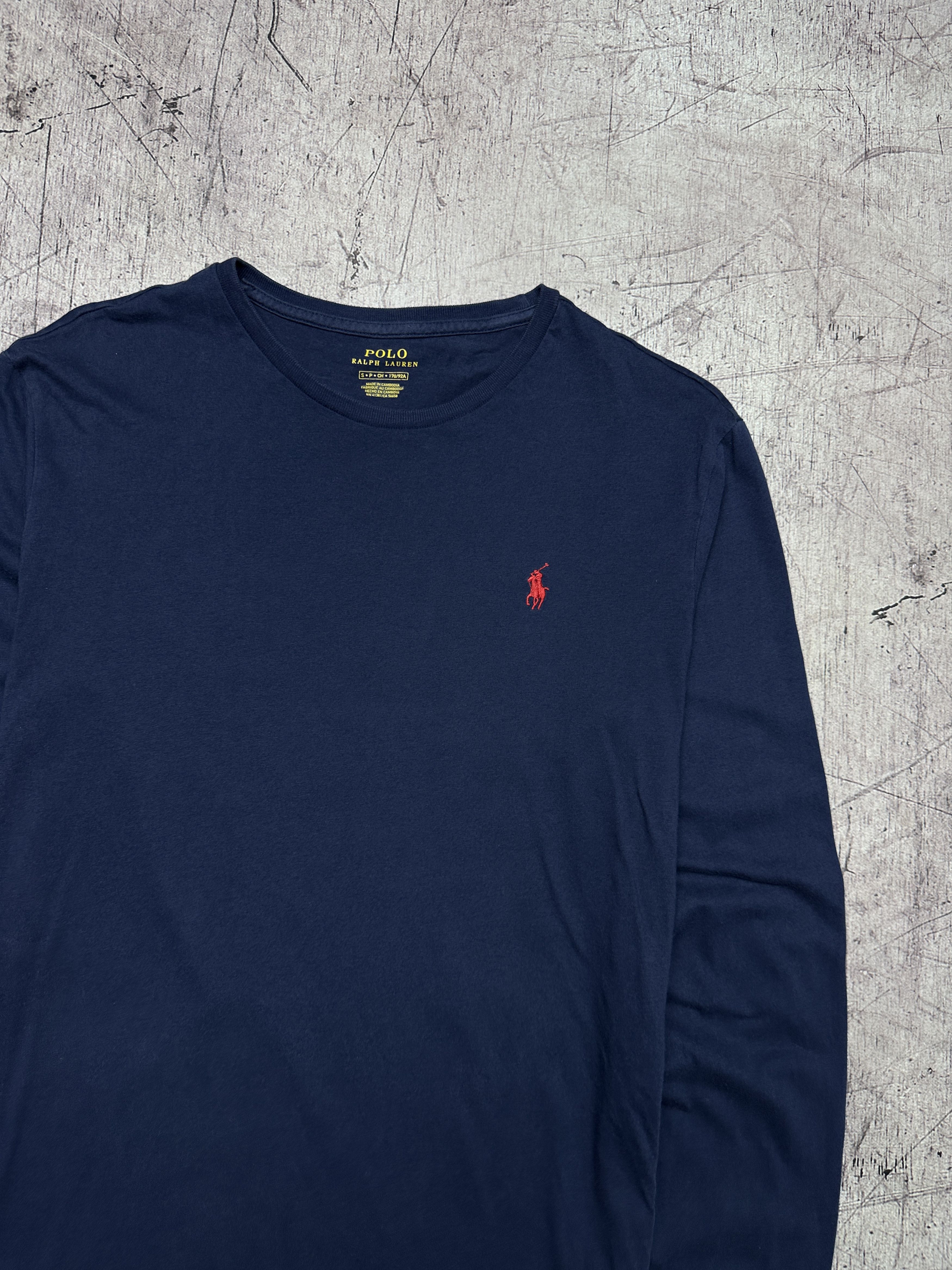 Polo Ralph Lauren Polo Ralph Lauren Vintage Mens Big Logo Long Sleeve T-Shirt Size US S / EU 44-46 / 1 - 2 Thumbnail