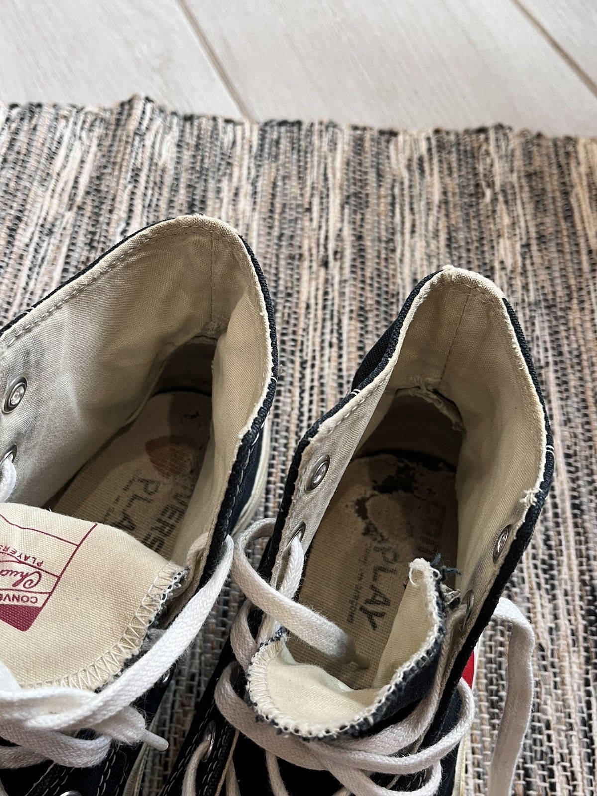 Comme des Garcons Converse Com de Garson high sneakers Converse Chuck Taylor Size US 7 / IT 37 - 10 Thumbnail