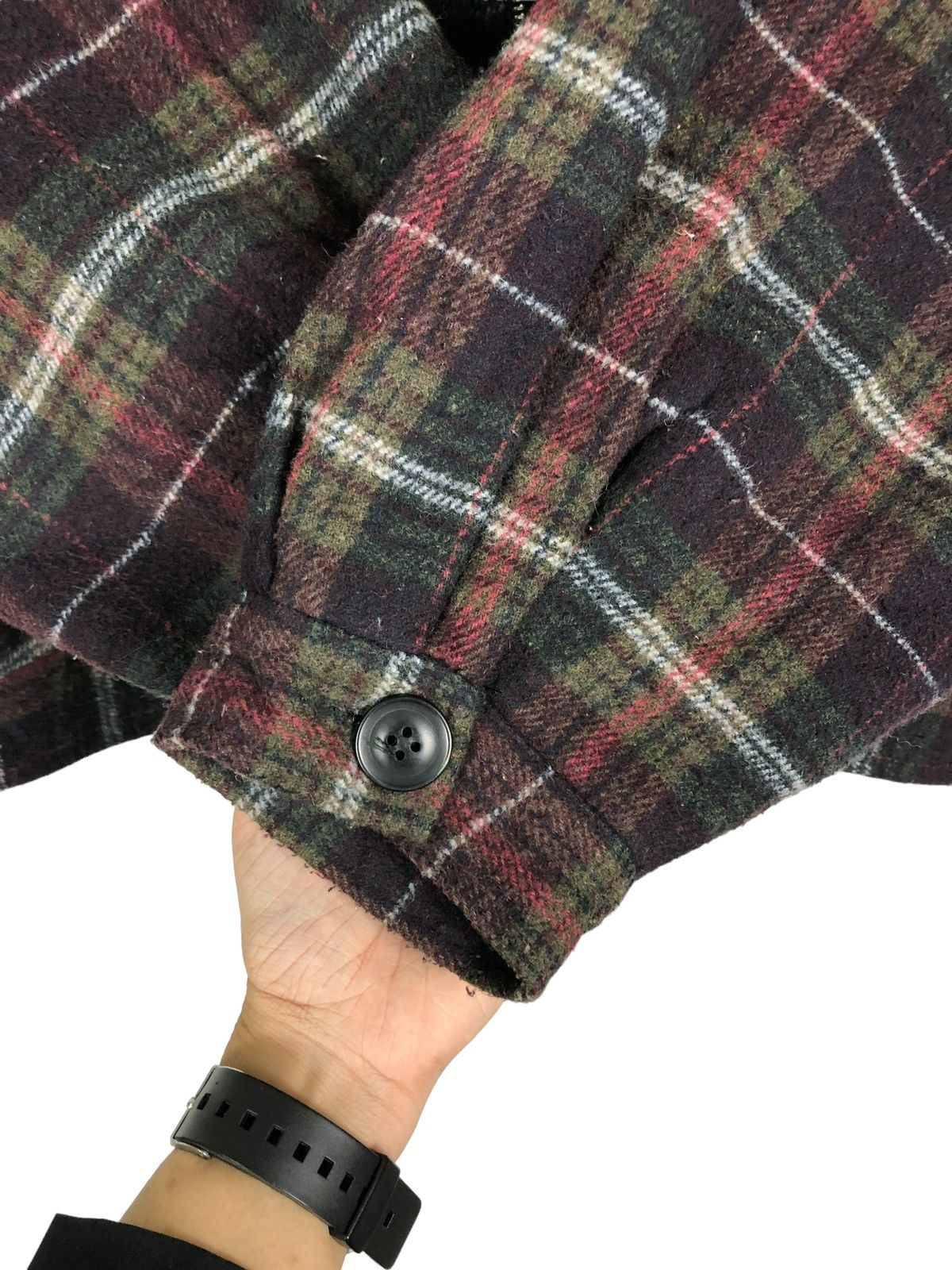Japanese Brand 🔥 VINTAGE JAPANESE BRAND PLAID ZIPPER JACKET Size US M / EU 48-50 / 2 - 12 Thumbnail