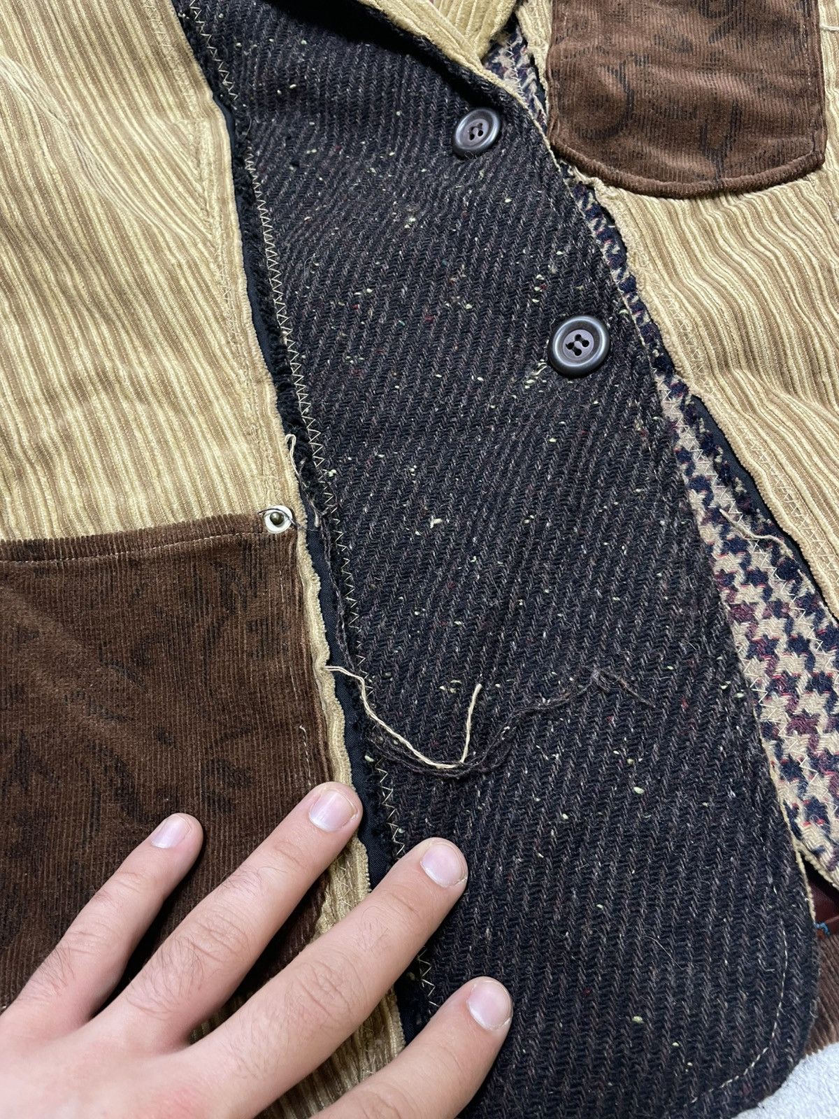14th Addiction × If Six Was Nine × Le Grande Bleu (L.G.B.) Opium Avangard Jacket Denim Rockstar Grail LGB Vibe Opium Size US L / EU 52-54 / 3 - 3 Thumbnail