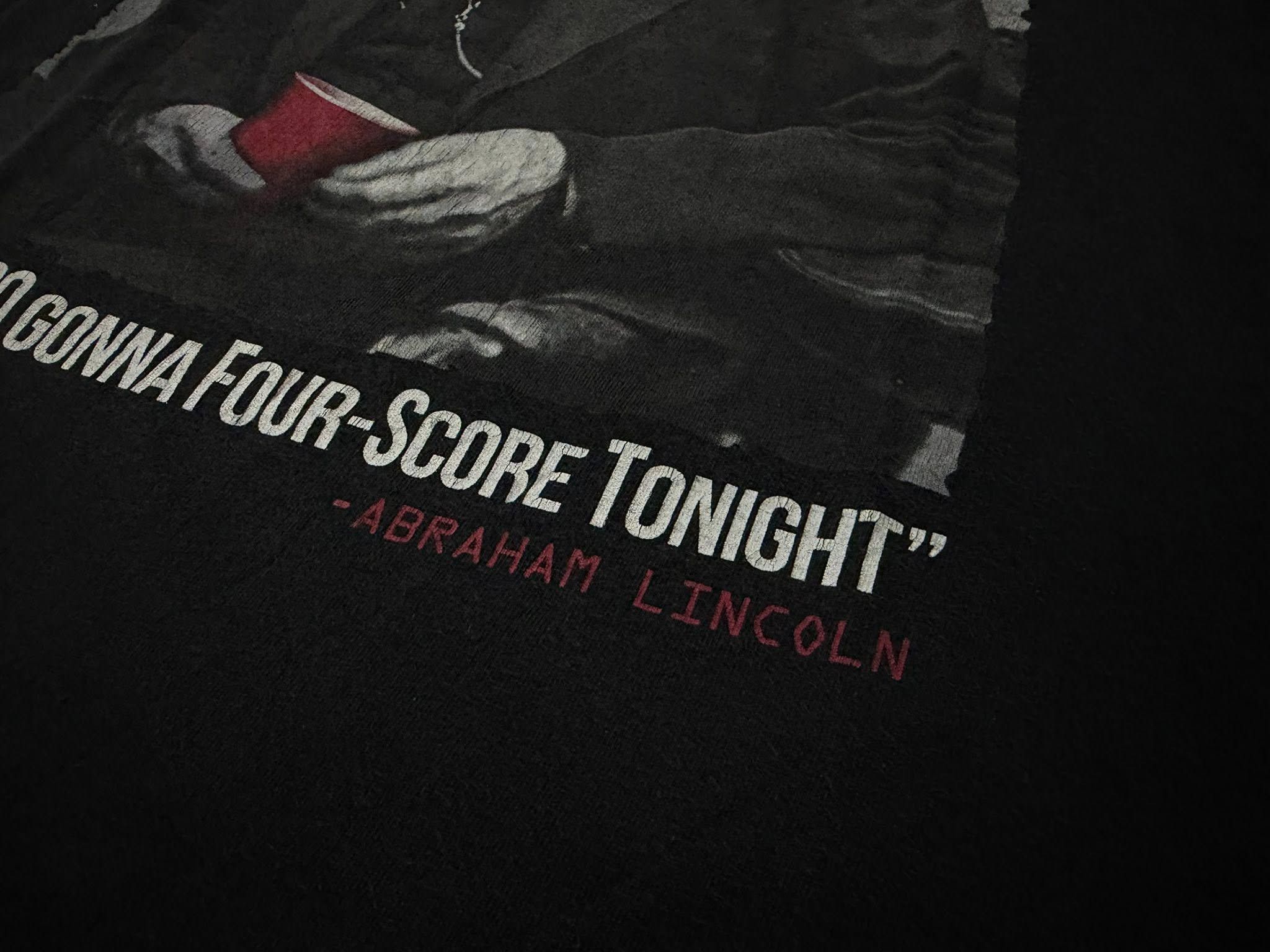 Other Y2K ABRAHAM LINCOLN alstyls tee M 1631 Size US M / EU 48-50 / 2 - 6 Thumbnail