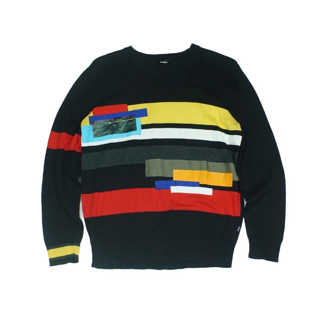 Diesel *NoTariff Diesel Patchwork Crewneck Size US S / EU 44-46 / 1 - 1 Thumbnail