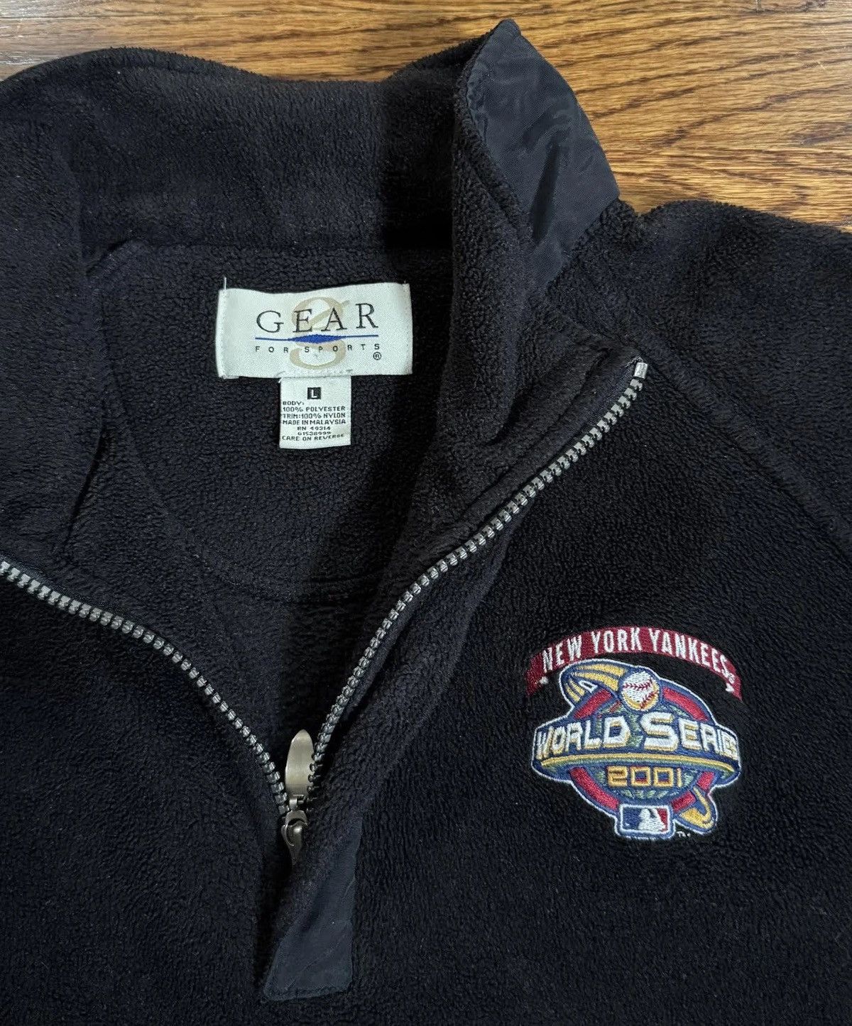 Vintage Vintage Gear For Sports New York Yankees 2001 World Series Size US L / EU 52-54 / 3 - 2 Thumbnail