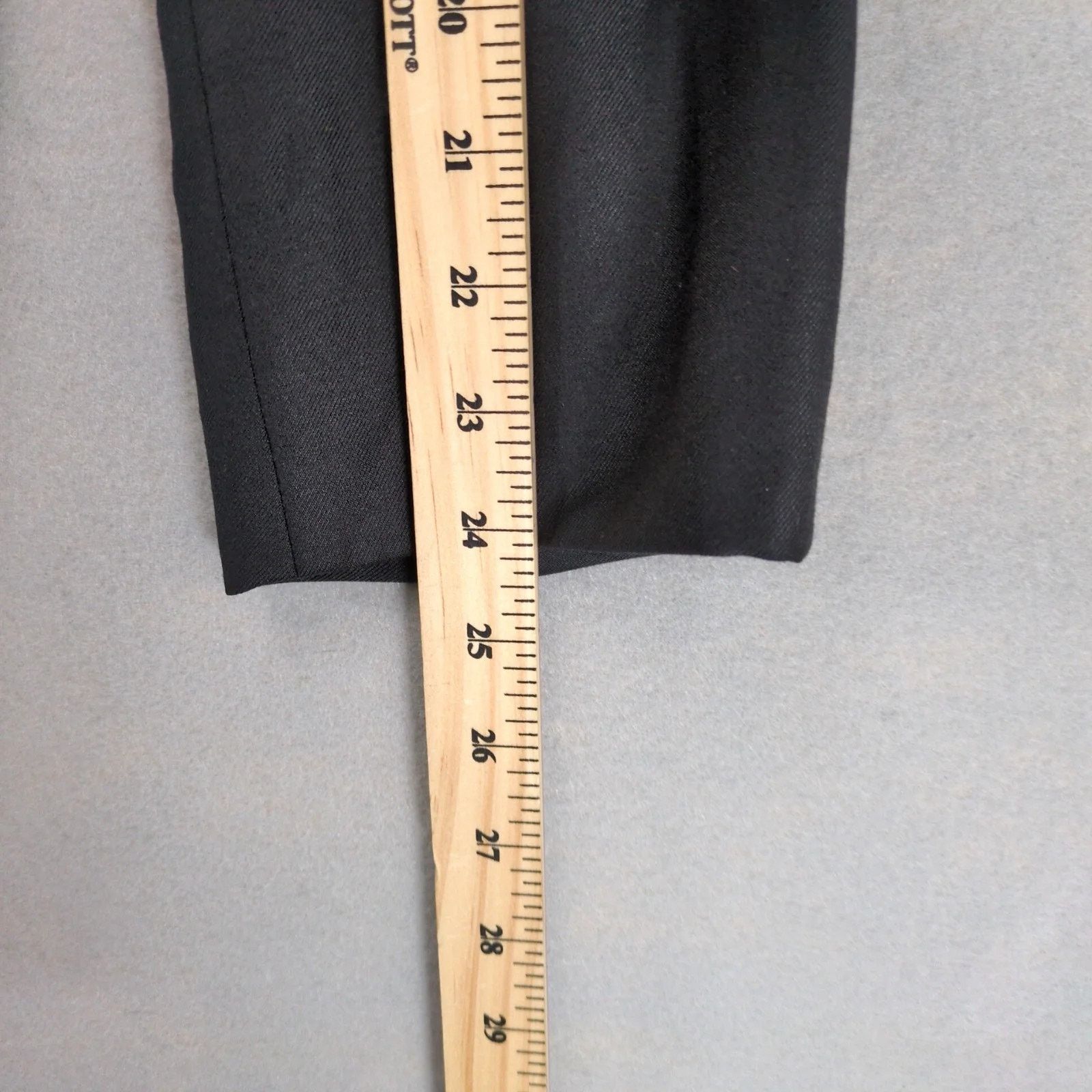Calvin Klein Calvin Klein Black Wool Cashmere Blazer Men's 38R Jacket Size 38R - 8 Thumbnail