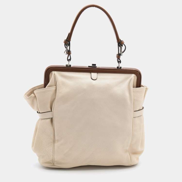 Marni Marni Frame Satchel Leather bag Size ONE SIZE - 2 Thumbnail