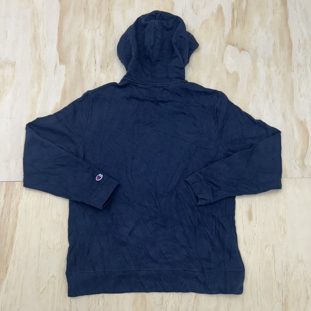 Champion Navy Vintage Champion Hoodie Jumper Size US L / EU 52-54 / 3 - 2 Thumbnail
