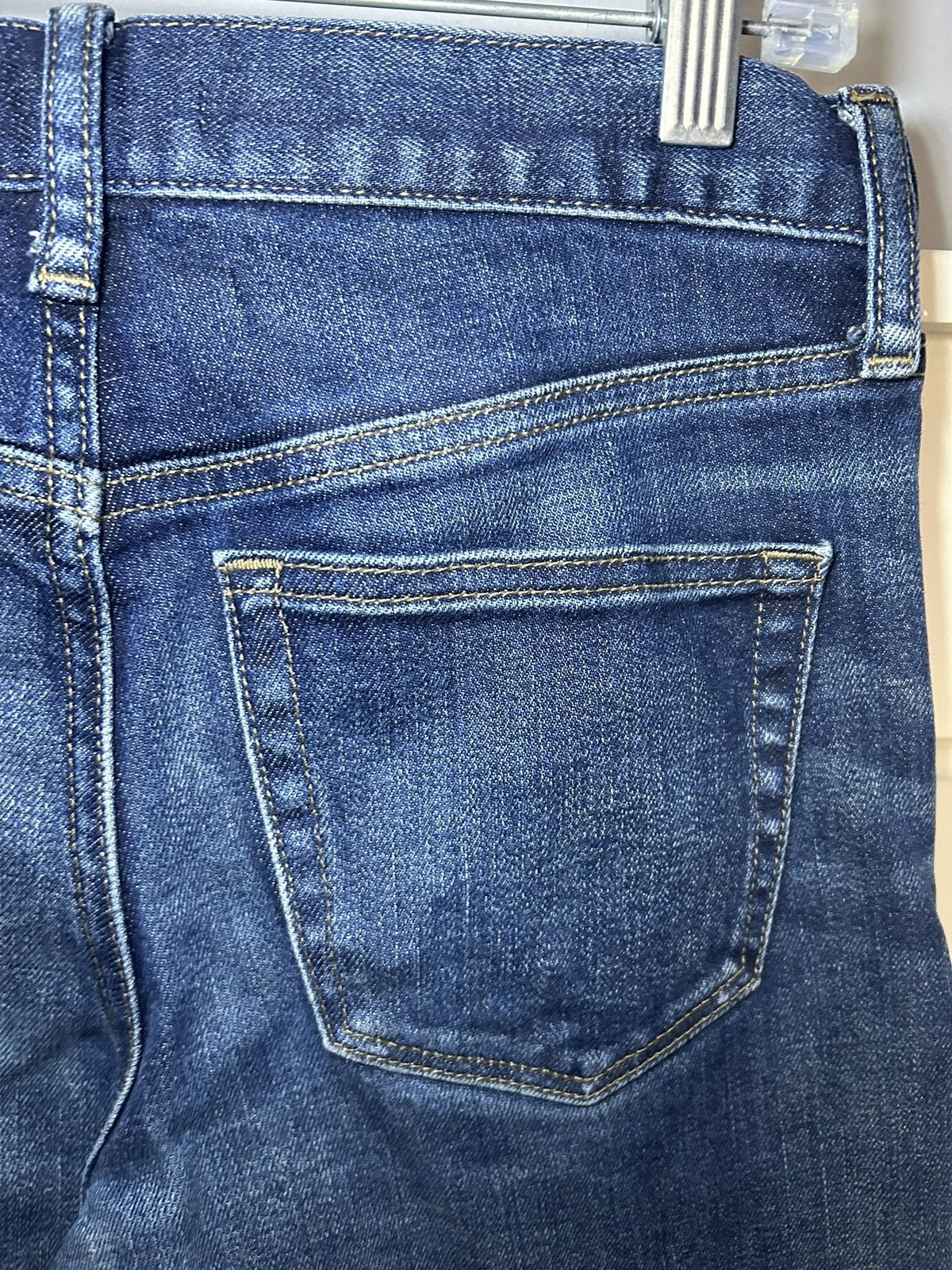 Uniqlo Uniqlo raw selvedge indigo dyed denim slim jeans Size US 29 - 5 Thumbnail