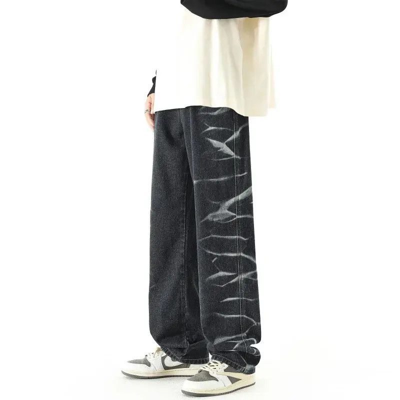 Japanese Brand Korean Style Straight Casual Jeans Size US 32 / EU 48 - 6 Thumbnail